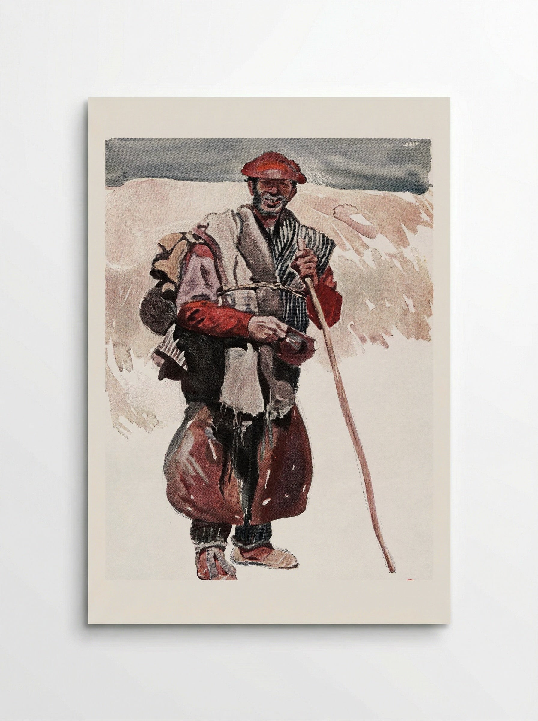 A Spanish Tramp - Edward Penfield - Poster