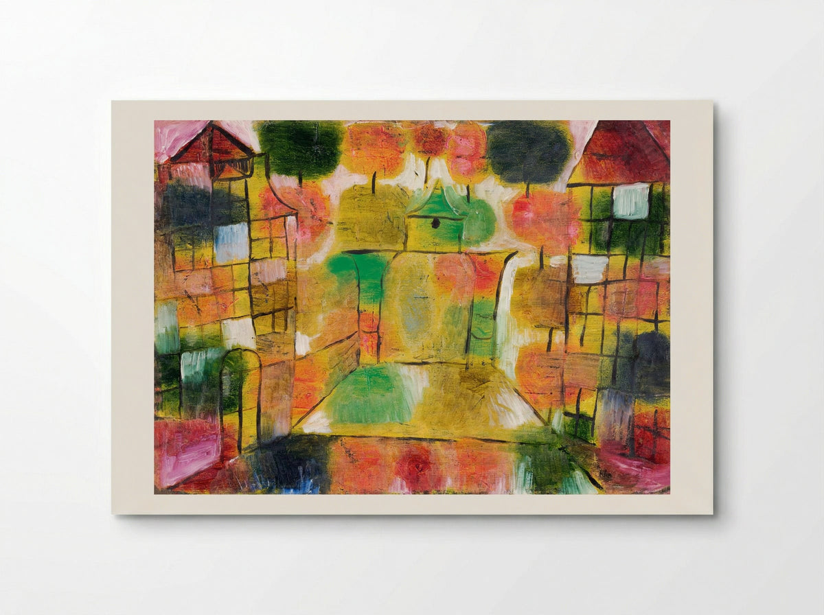 Tree and Architecture, Rhythms - Paul Klee - Poster