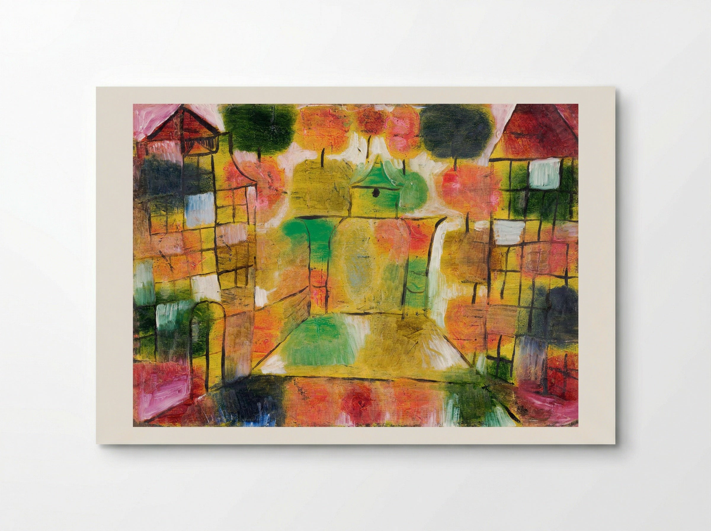 Tree and Architecture, Rhythms - Paul Klee - Poster