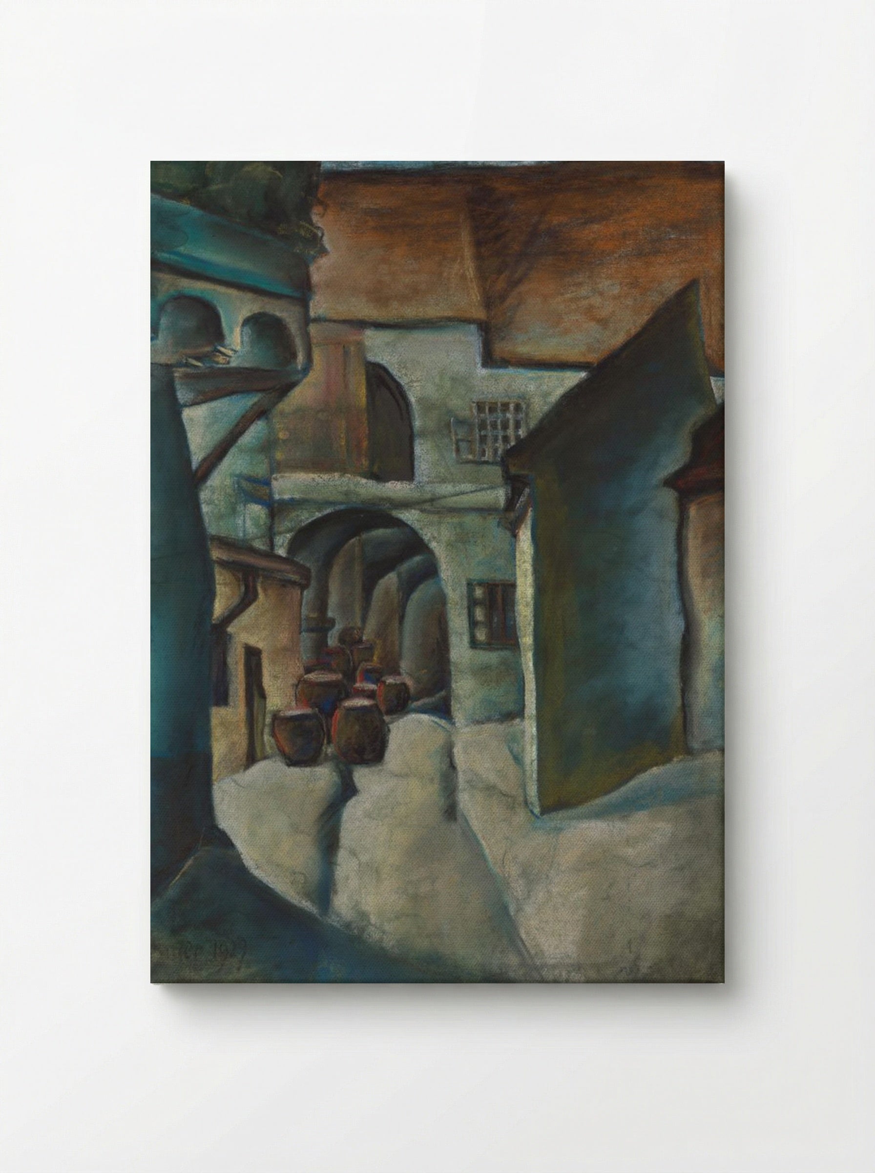 Kositsky Yard - Konstantin Bauer - Canvas