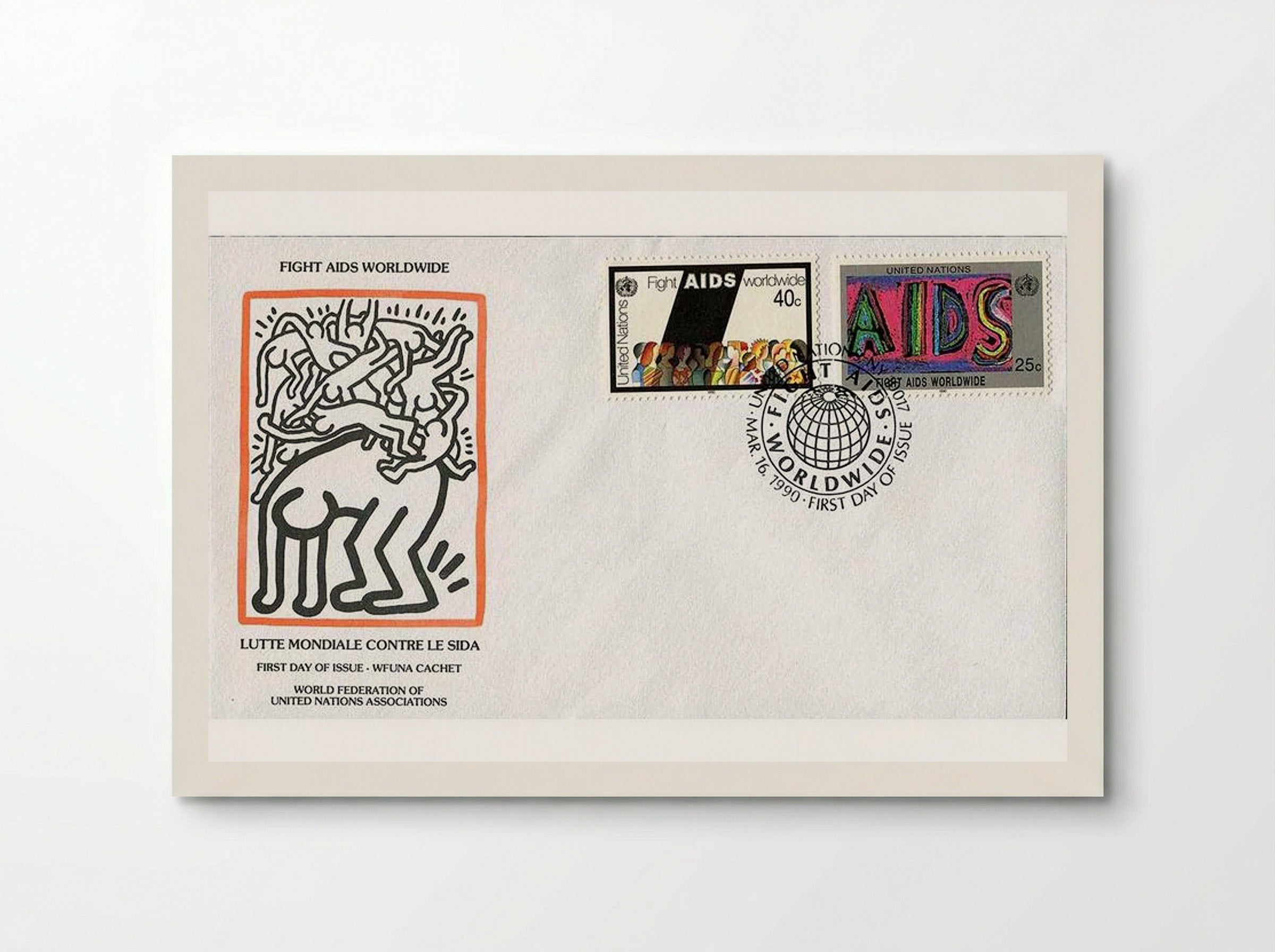 Fight Aids Worldwide - Keith Haring - Poster