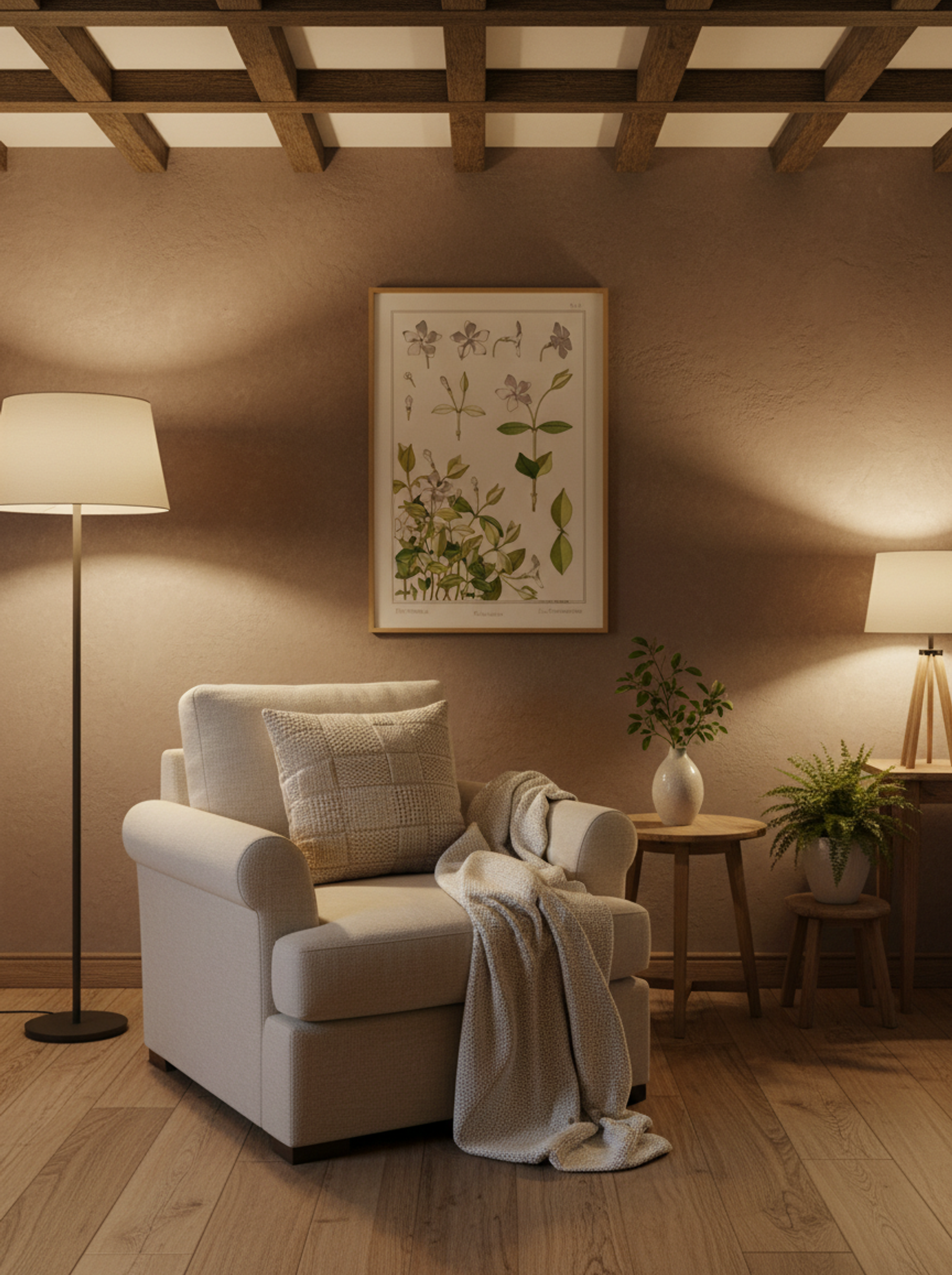 Pervenche (Periwinkle) from La Plante et ses Applications ornementales - Maurice Pillard Verneuil - Lifestyle