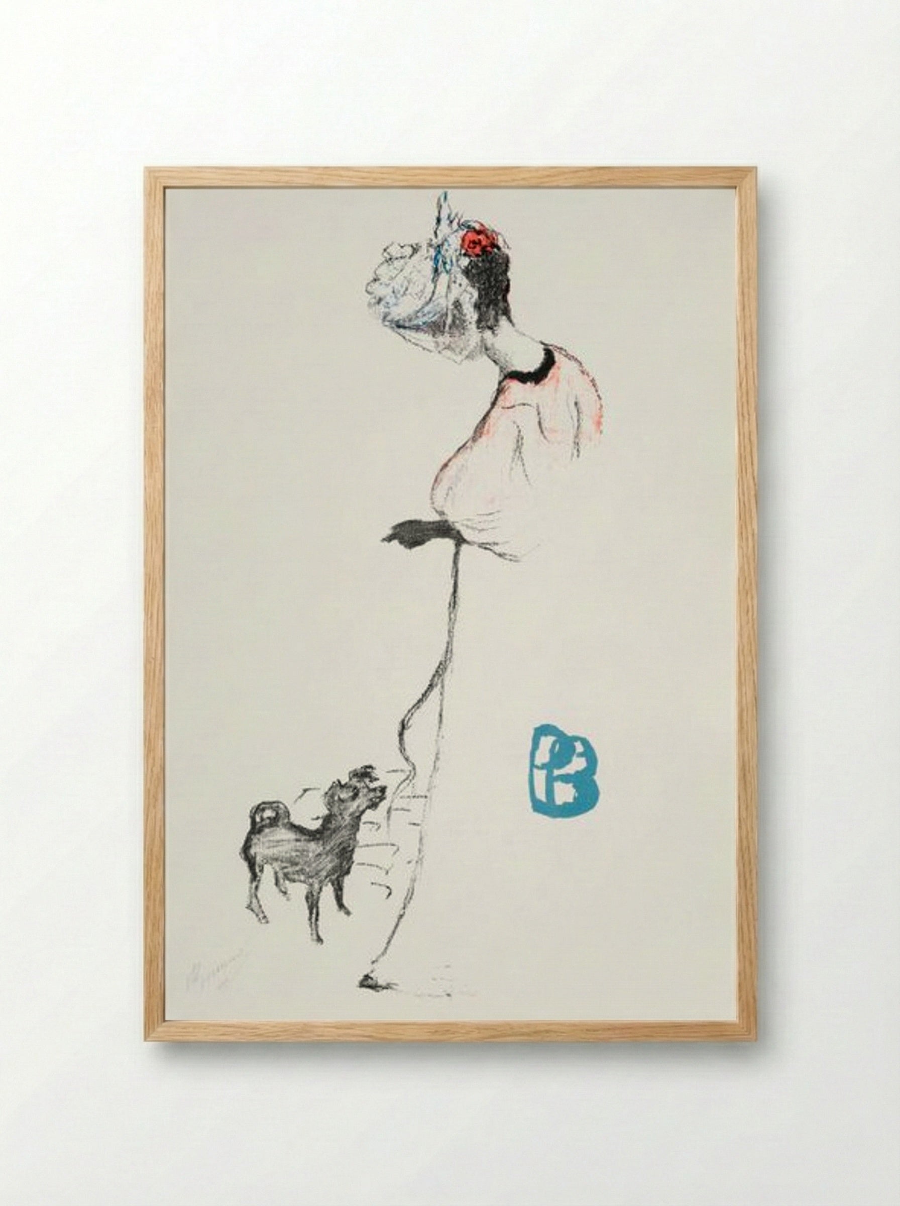 Le Salon des Cent - Pierre Bonnard - Framed Print Wood