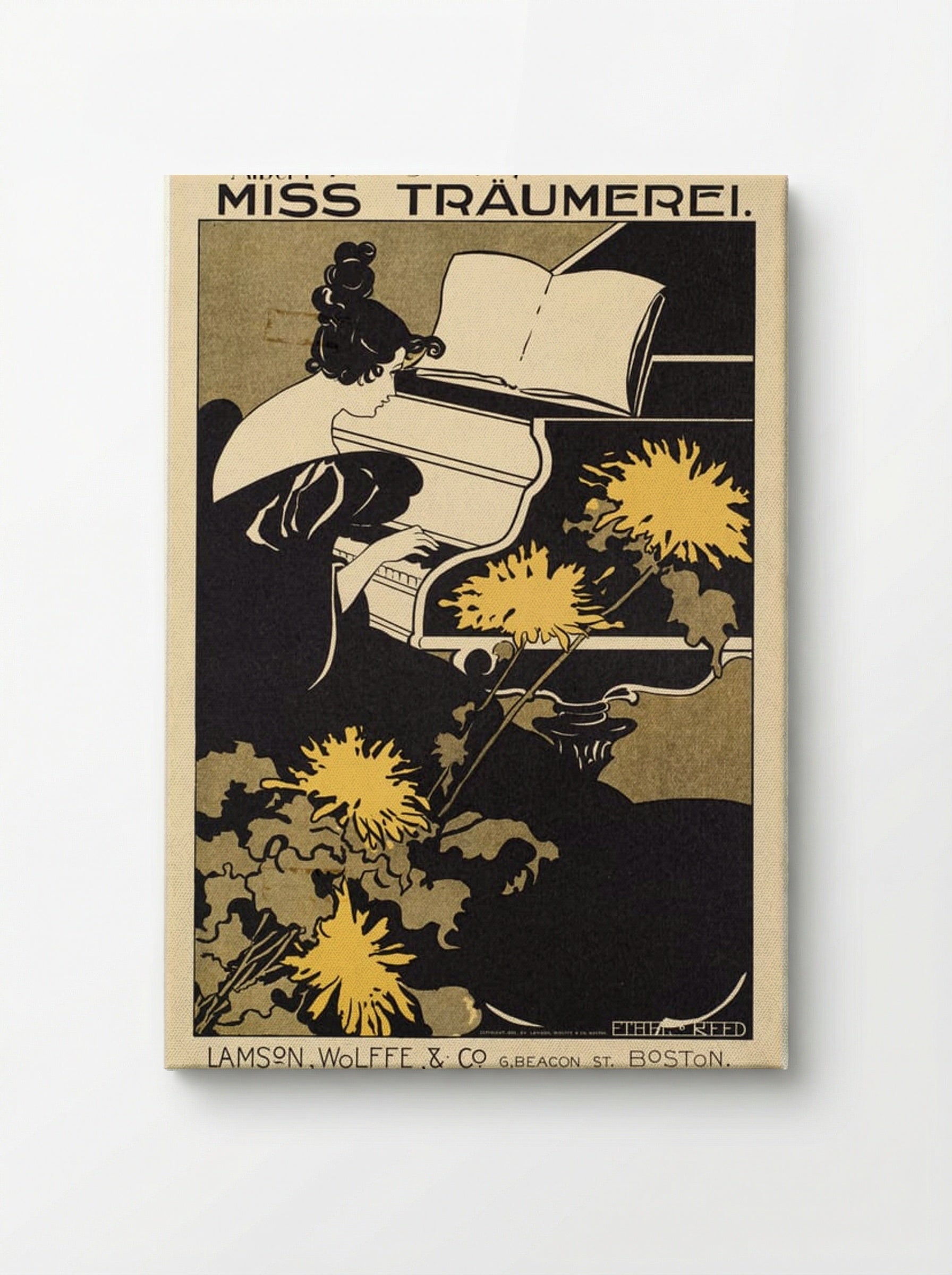 Miss Traumerei (Albert Morris Bagby's New Novel) - Ethel Reed - Canvas