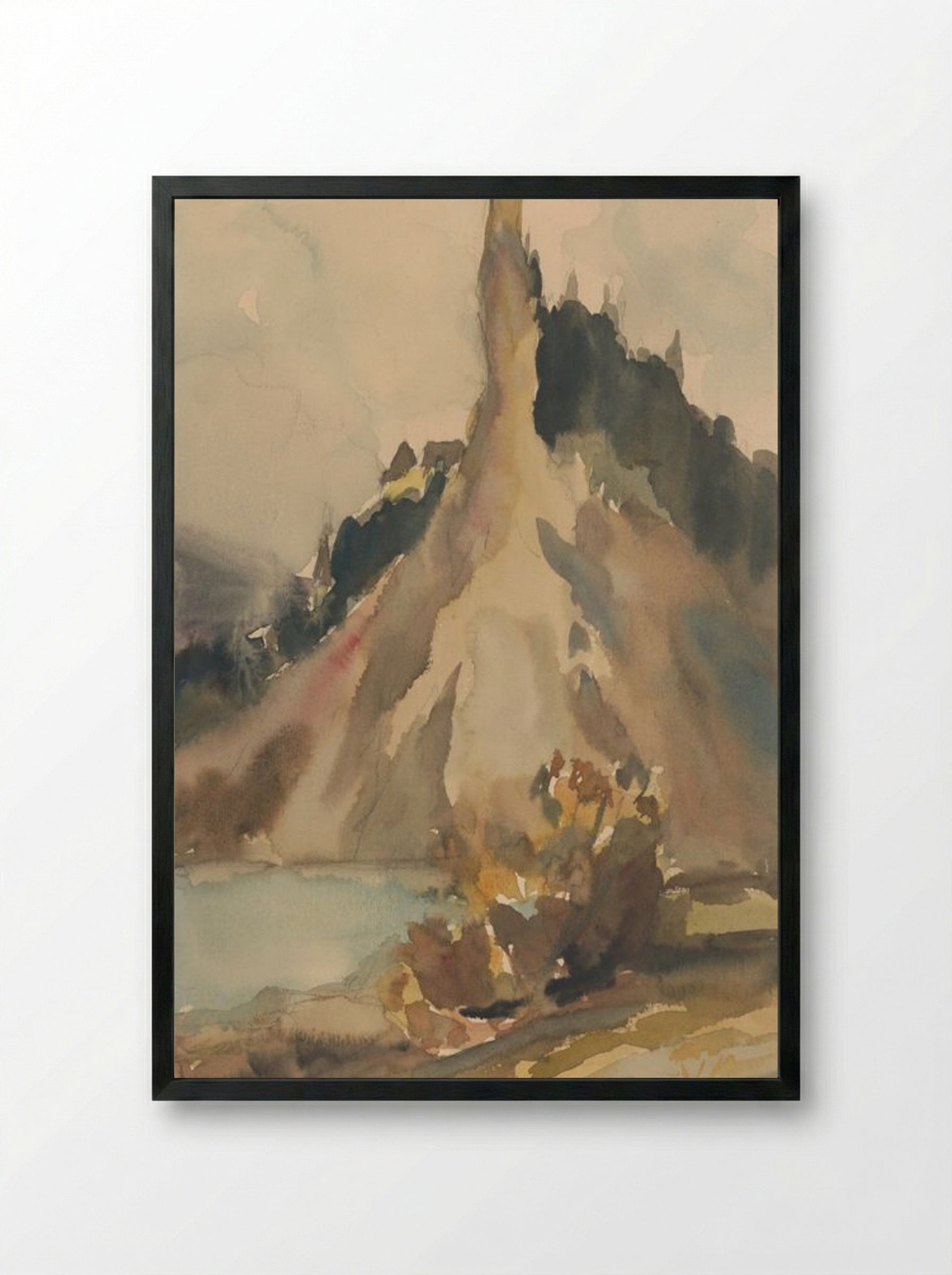 Orava - Zolo Palugyay - Framed Print Black