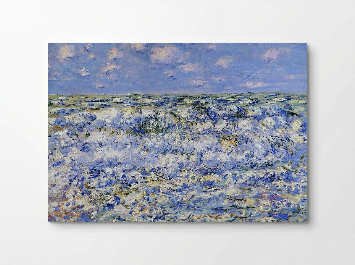 Waves Breaking - Claude Monet - Poster