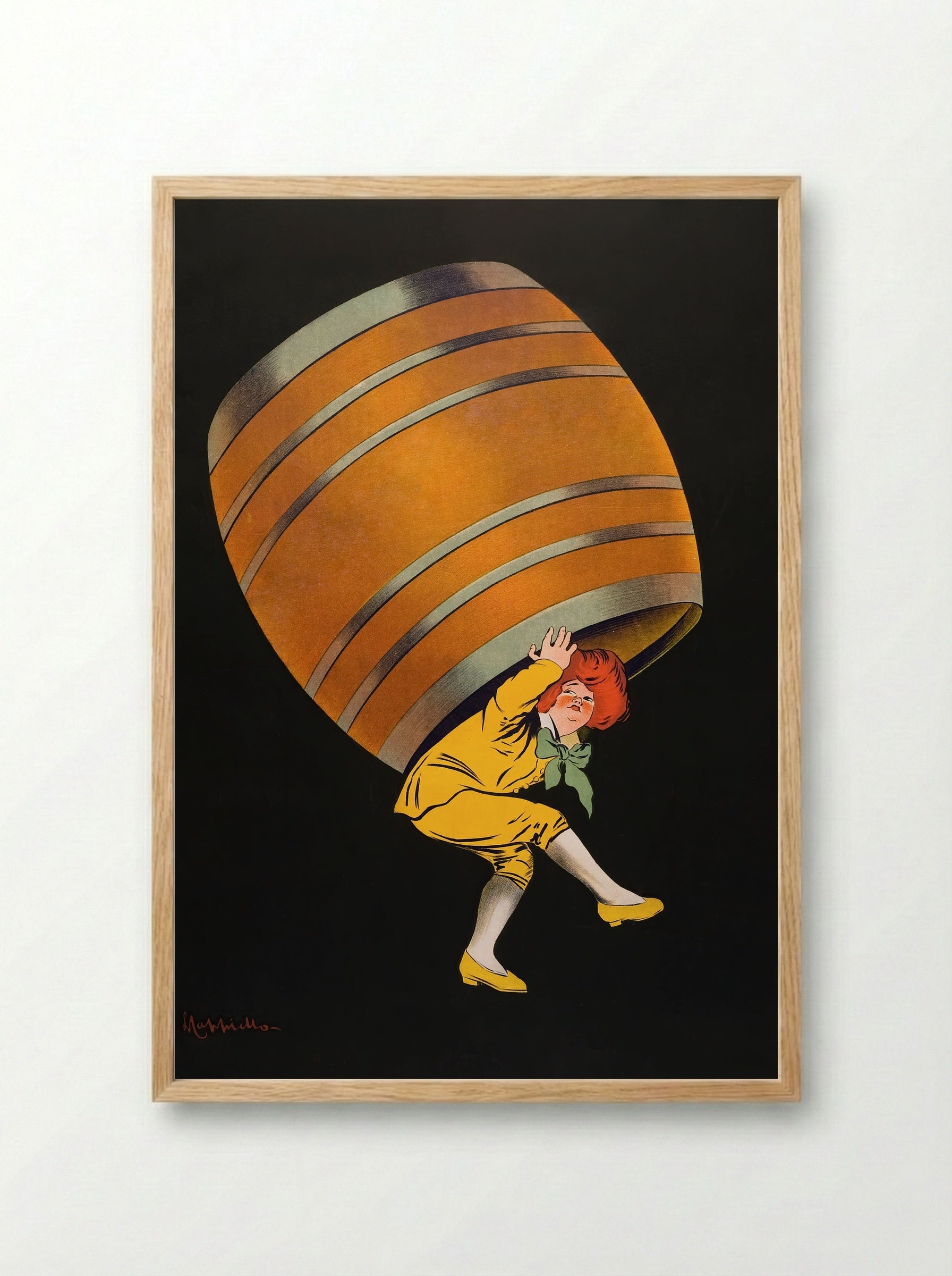 Cognac Pellisson - Leonetto Cappiello - Framed Print Wood
