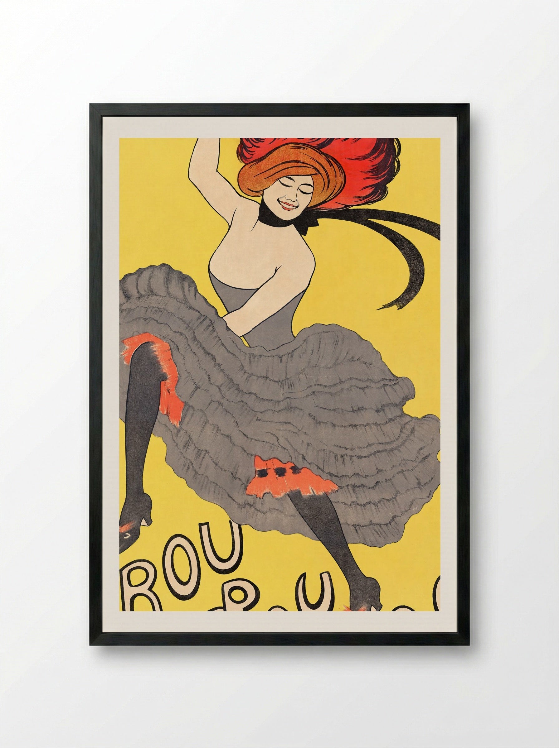Le Frou-Frou - Leonetto Cappiello - Framed Print Black