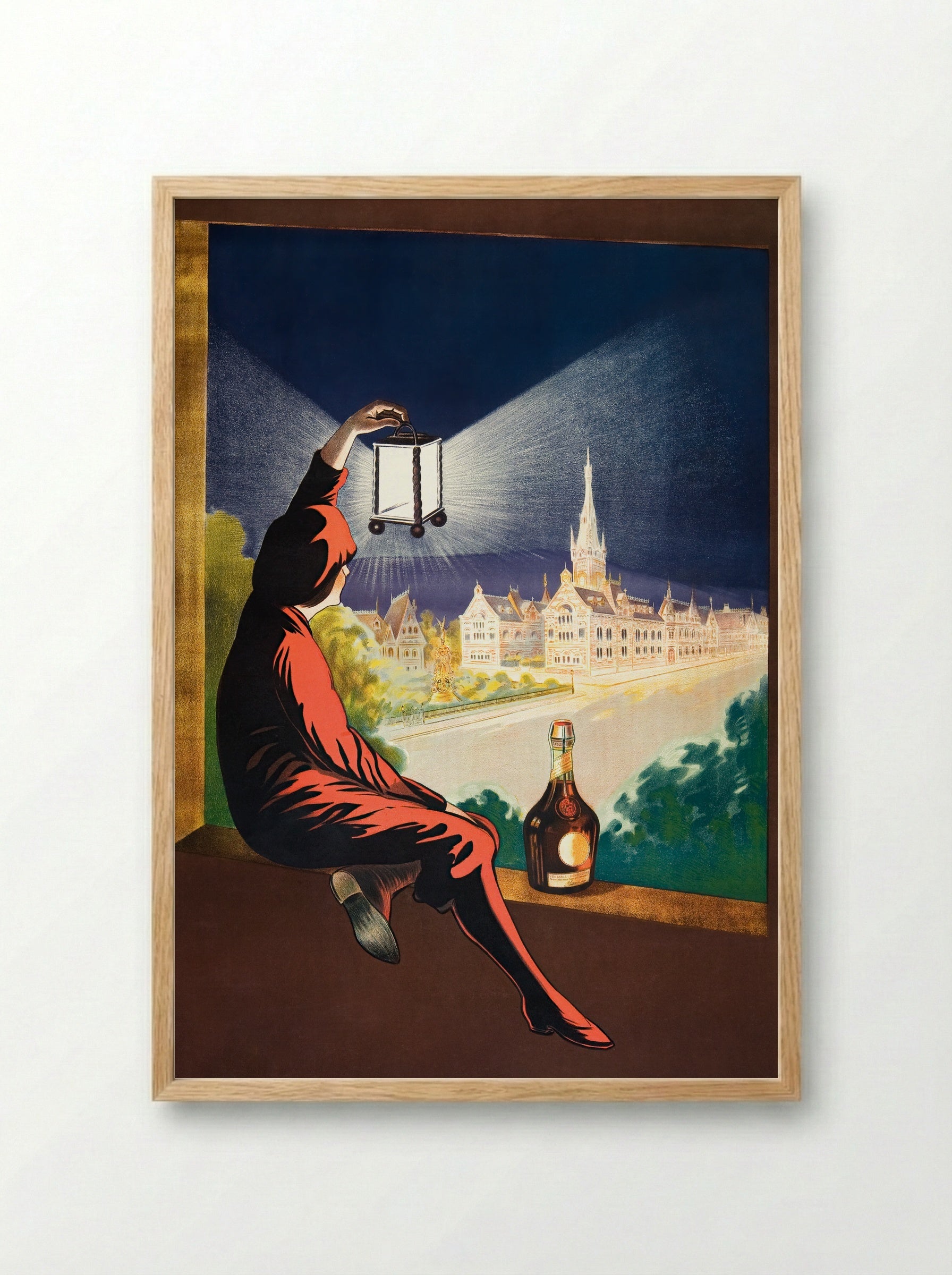 Benedictine - Leonetto Cappiello - Framed Print Wood