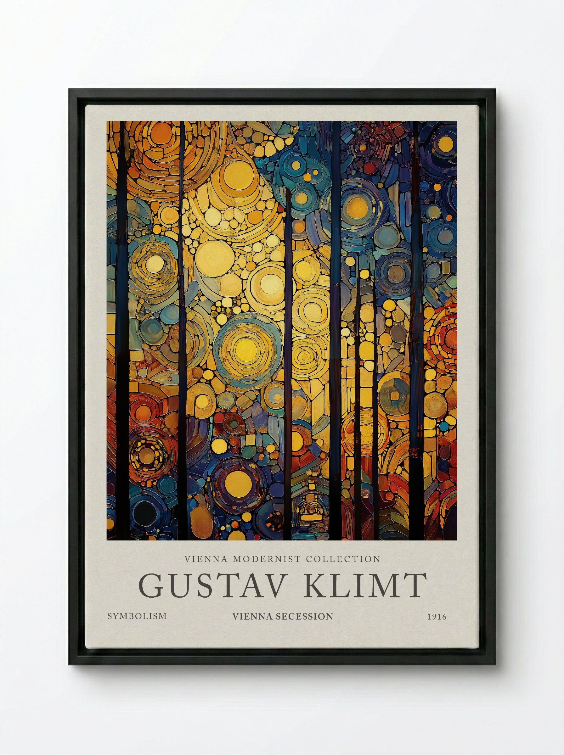 Twilight Forest Bloom - Gustav Klimt