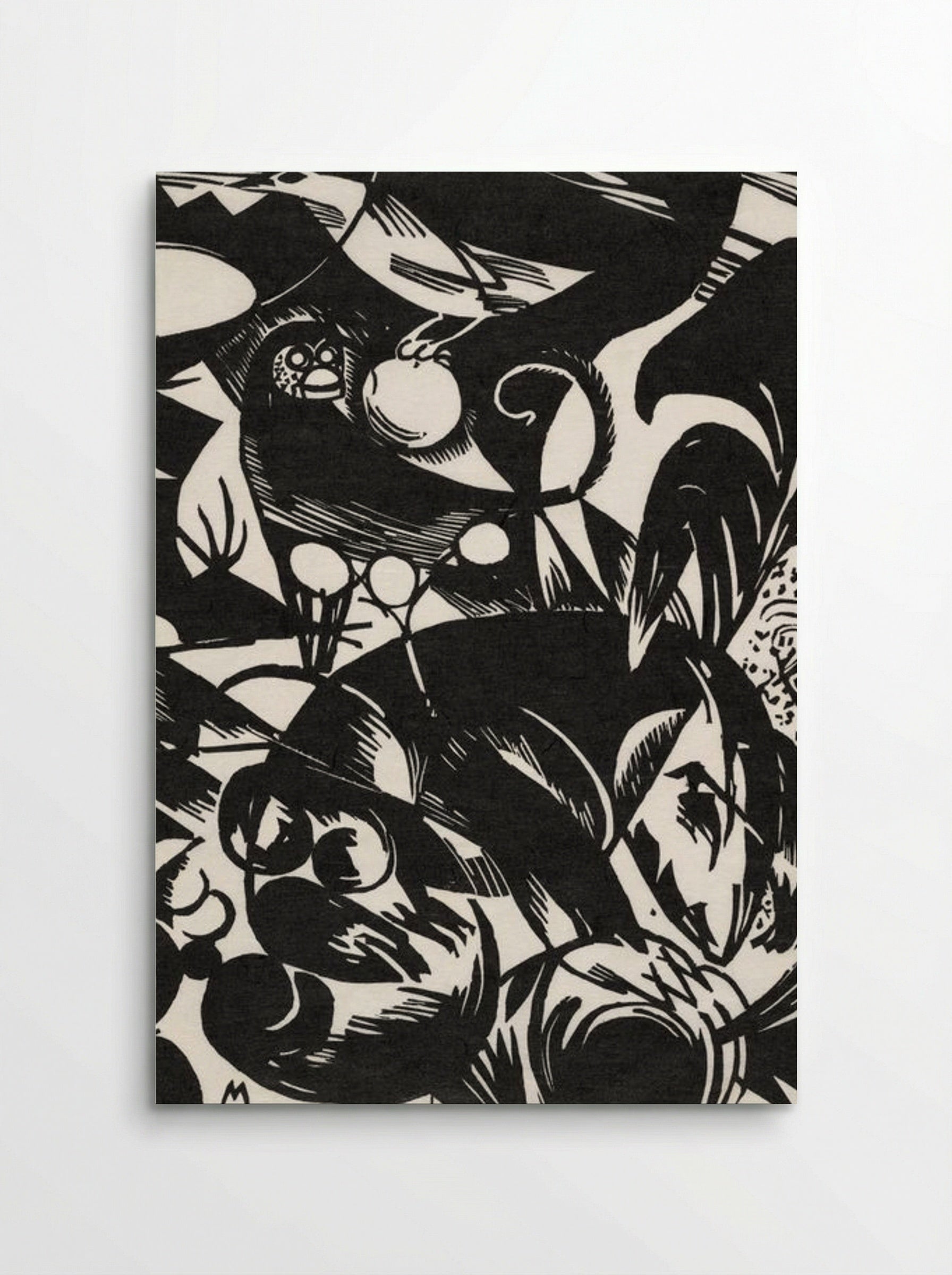 Birds and Fruit - Franz Marc - Poster