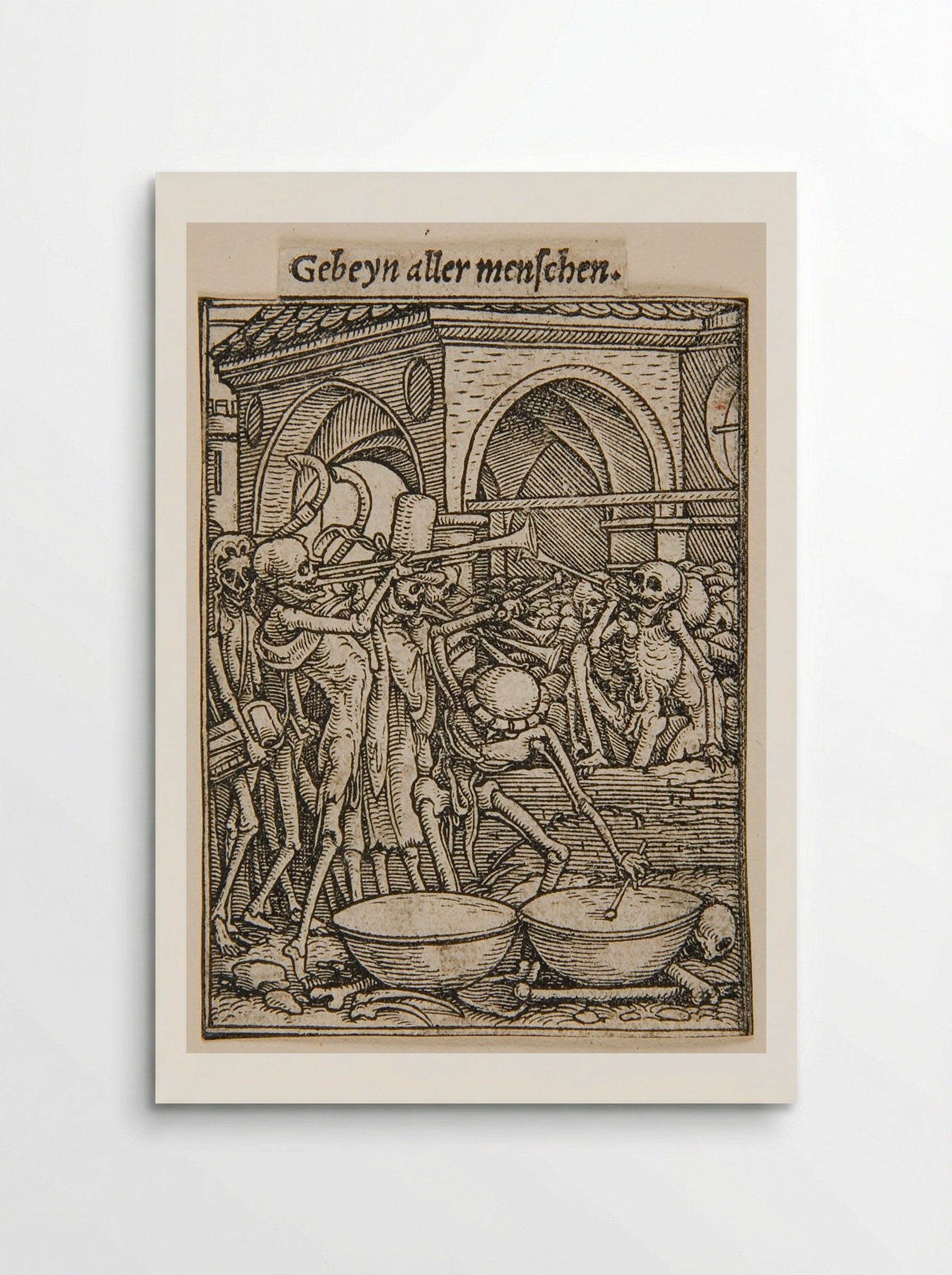 Bones of All Men - Hans Holbein the Younger - Poster