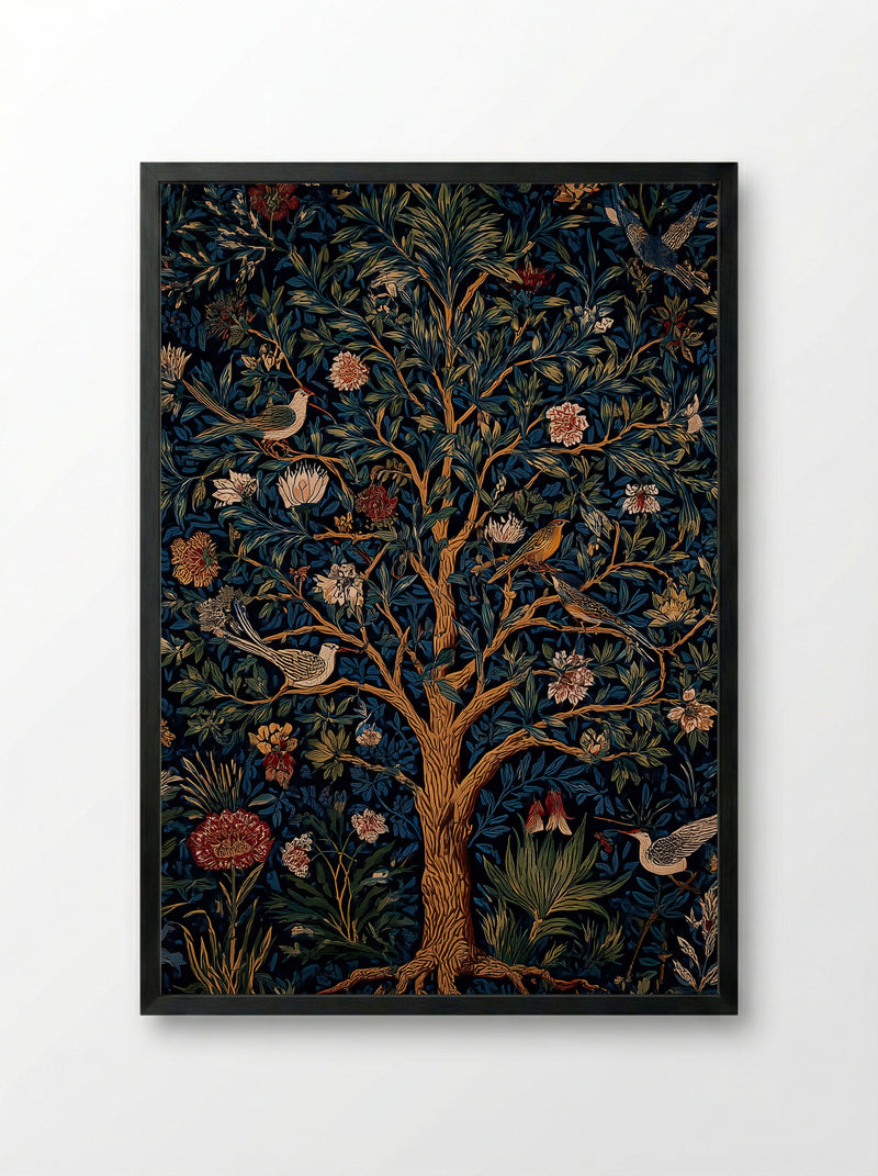 Songbirds in the Midnight Garden - William Morris