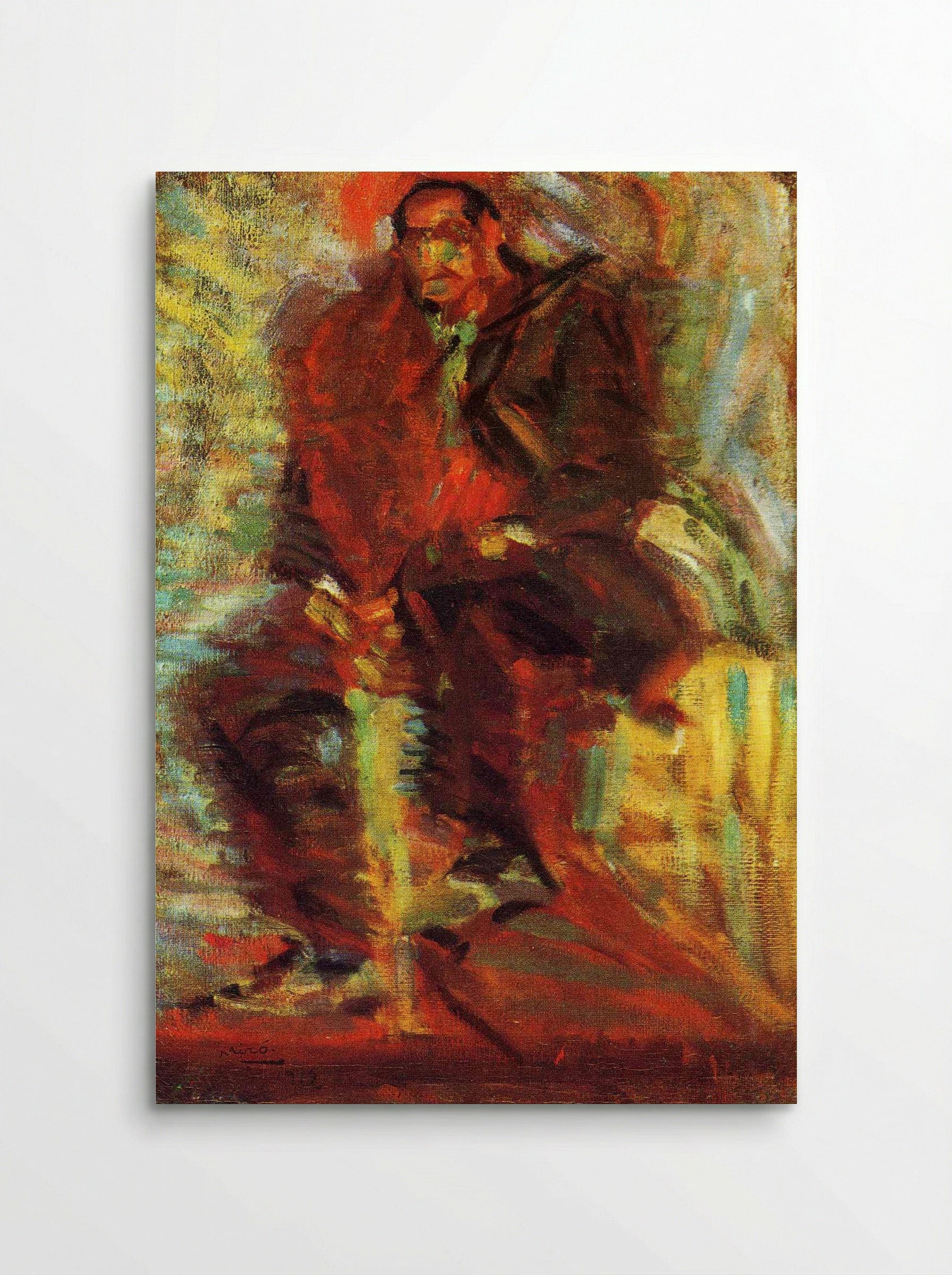 The Farmer - Darío de Regoyos y Valdés - Poster