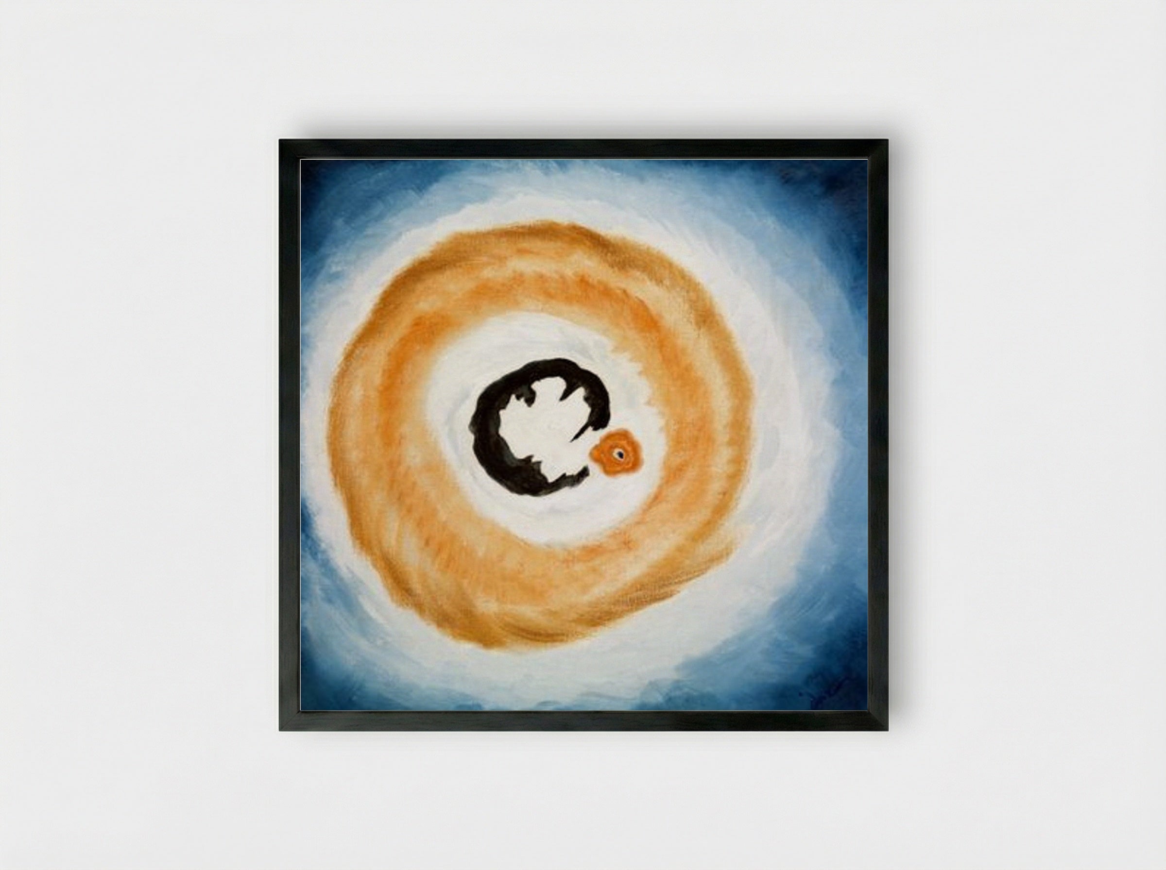 Dawn II - Arthur Dove - Framed Print Black