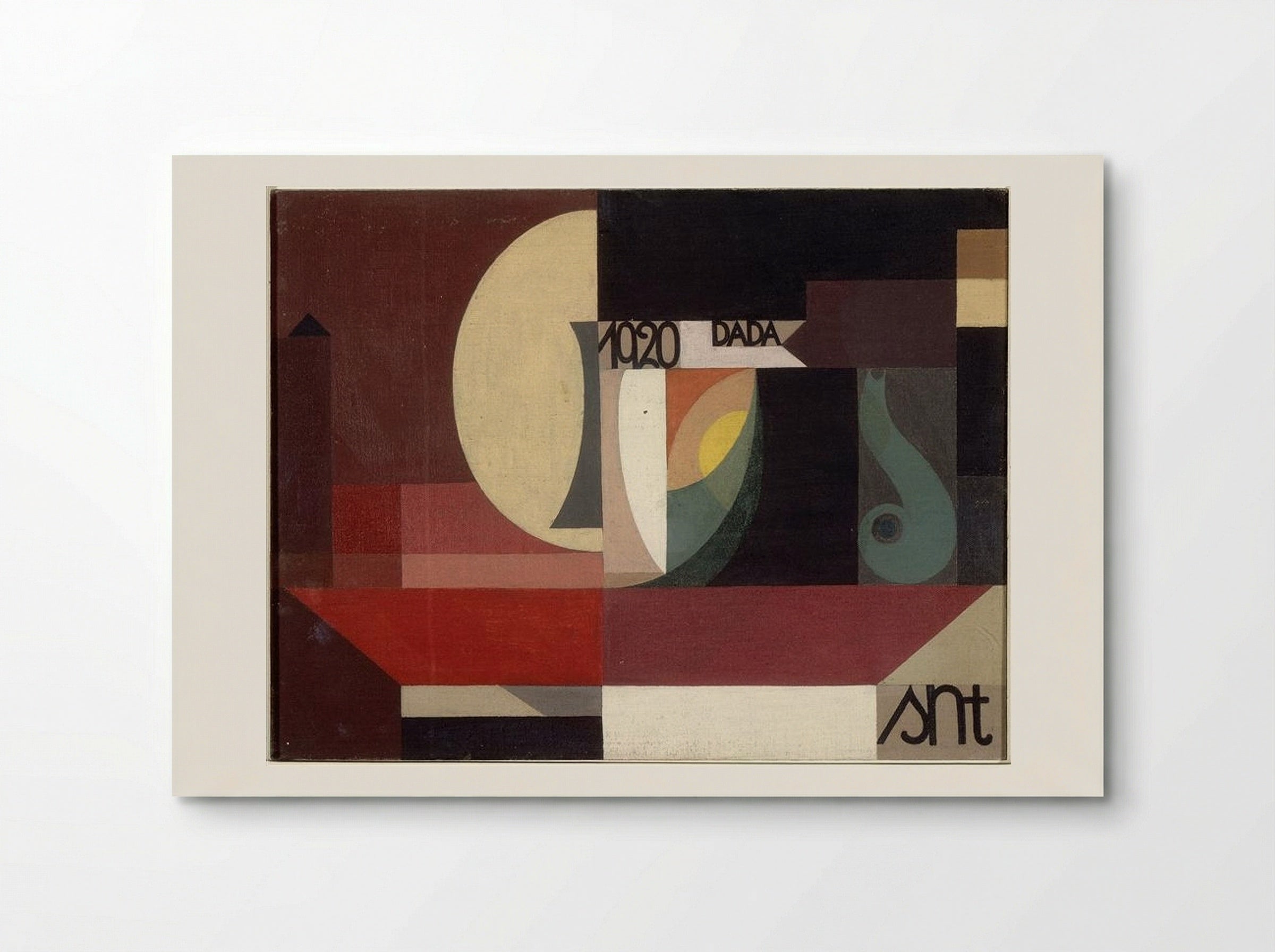 Composition Dada - Sophie Taeuber-Arp - Poster