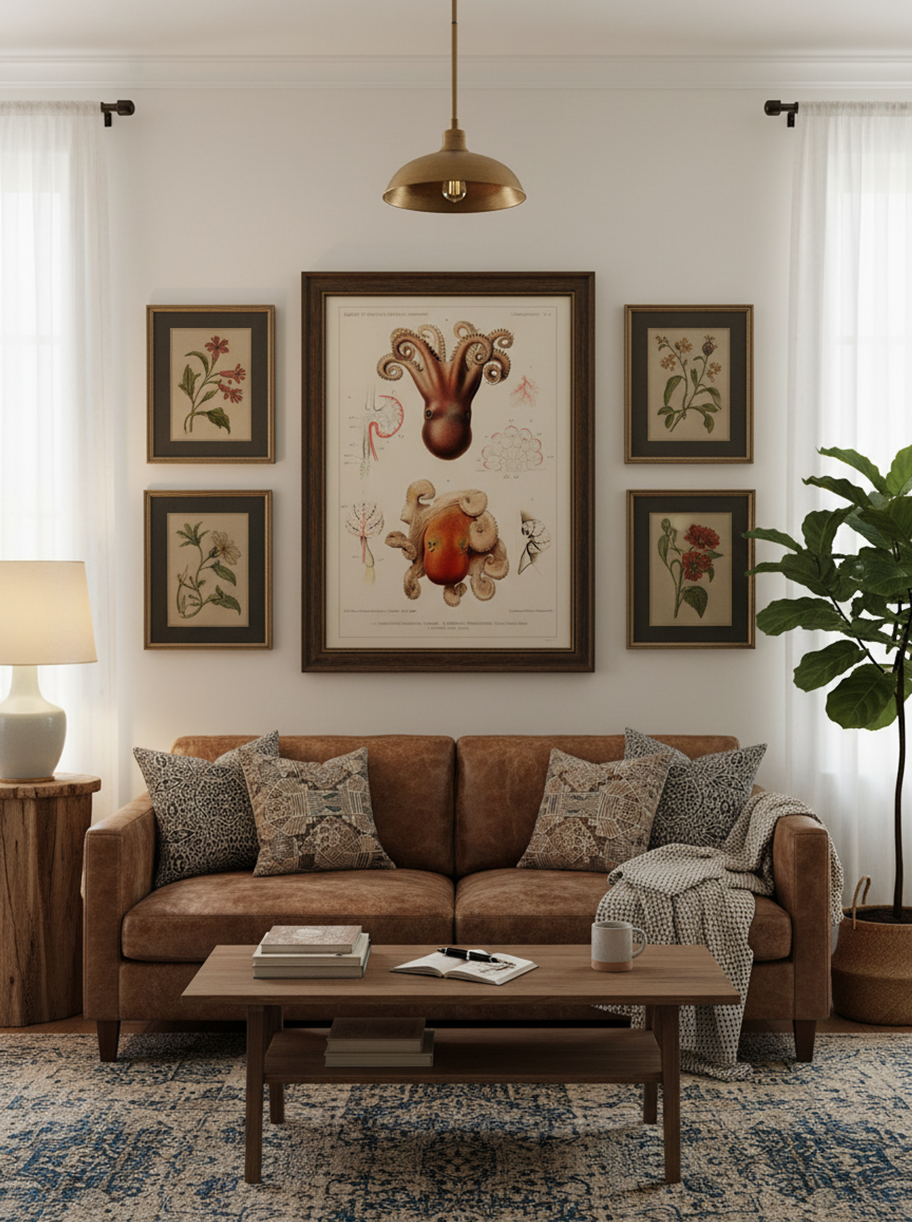 Squid Illustration - Albert I of Monaco - Lifestyle