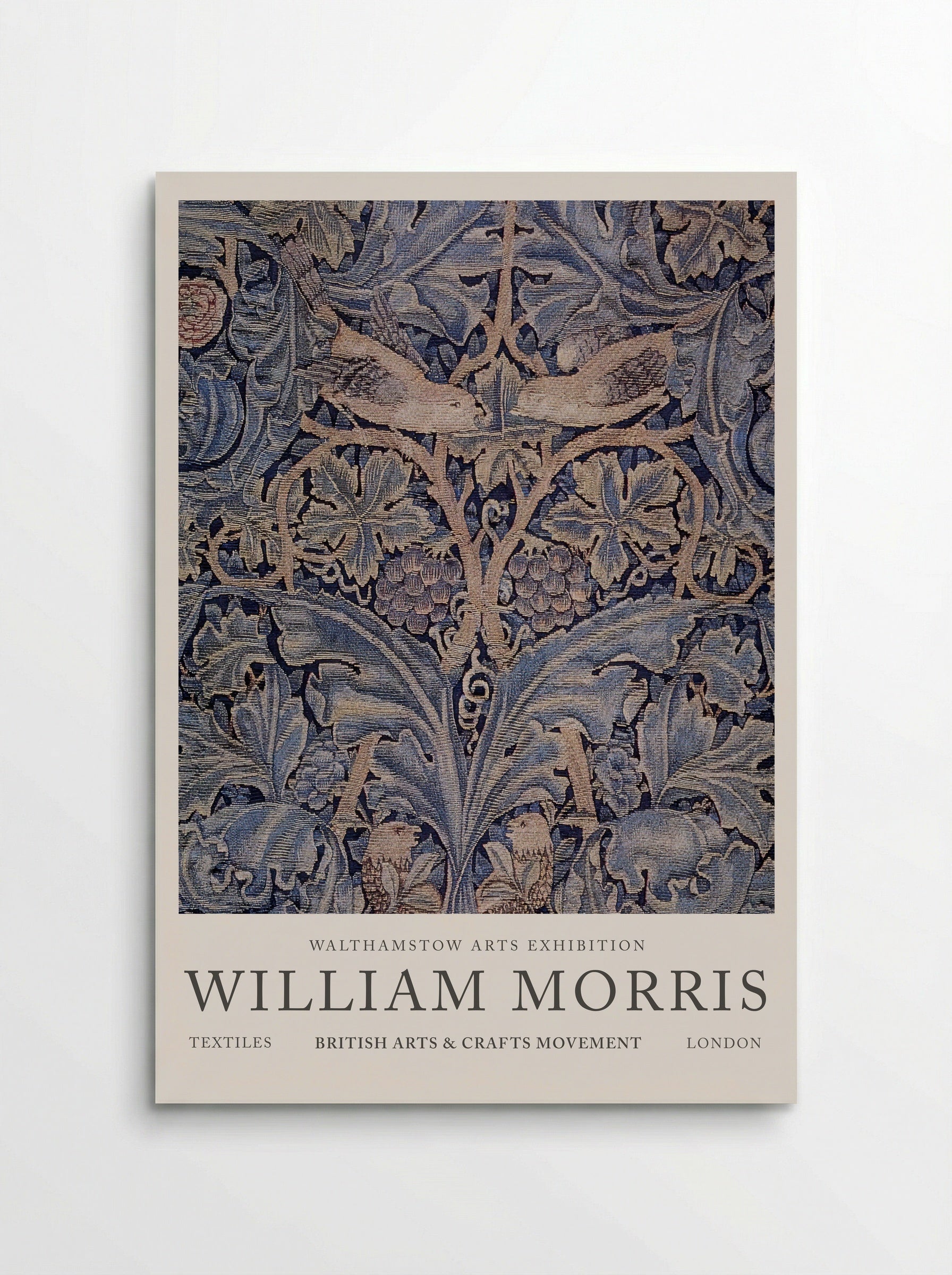 Cabbage and Vine Tapestry - William Morris - Poster