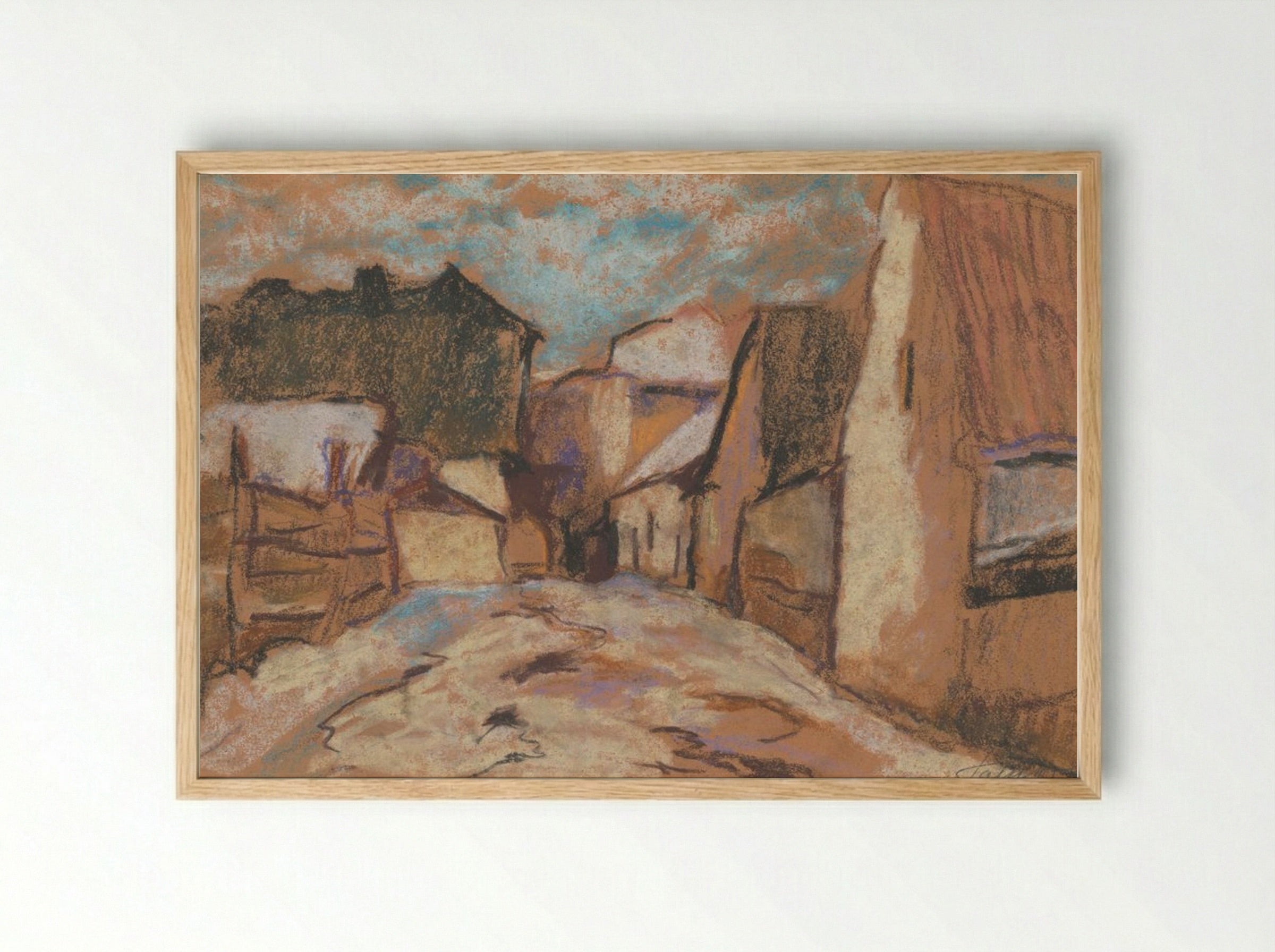 Alley - Zolo Palugyay - Framed Print Wood