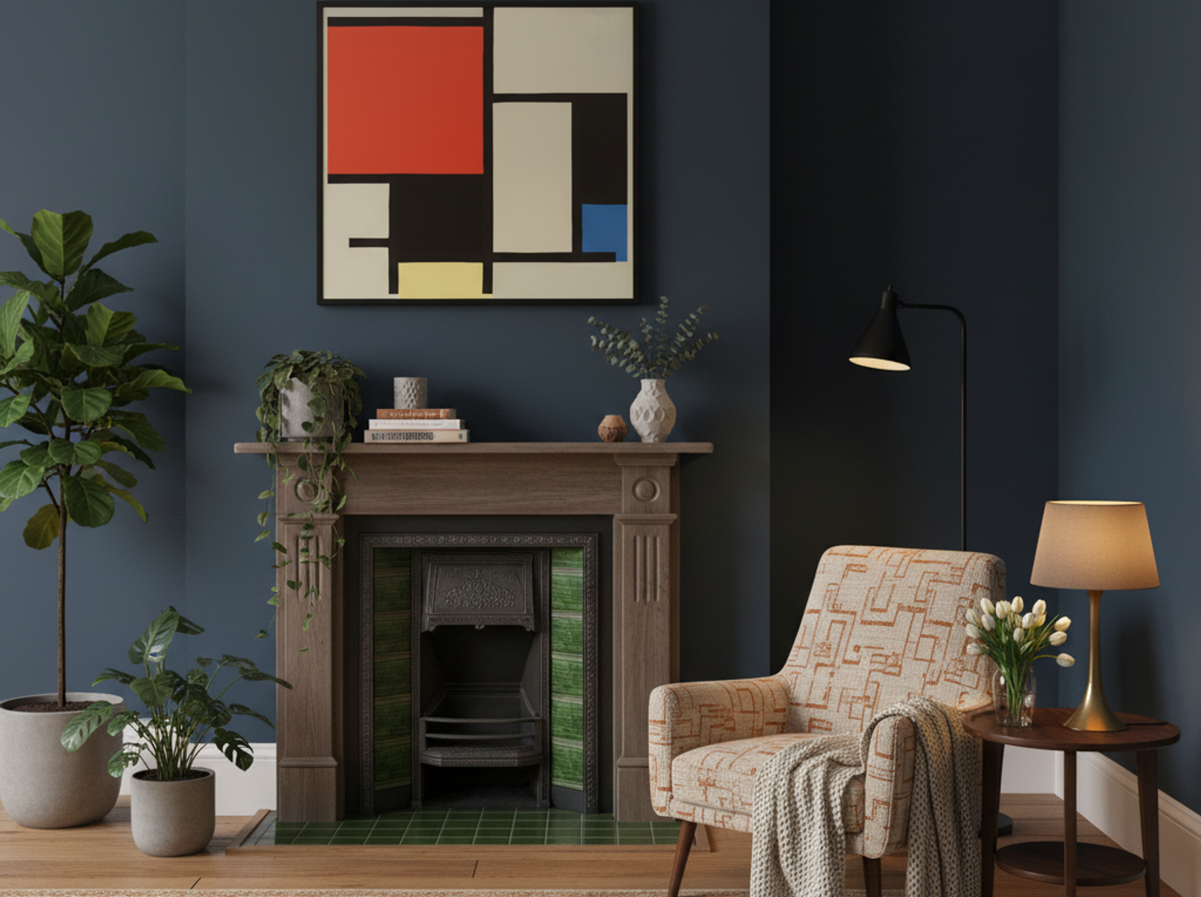 Composition with Red, Blue and Yellow - Piet Mondrian - Lifestyle