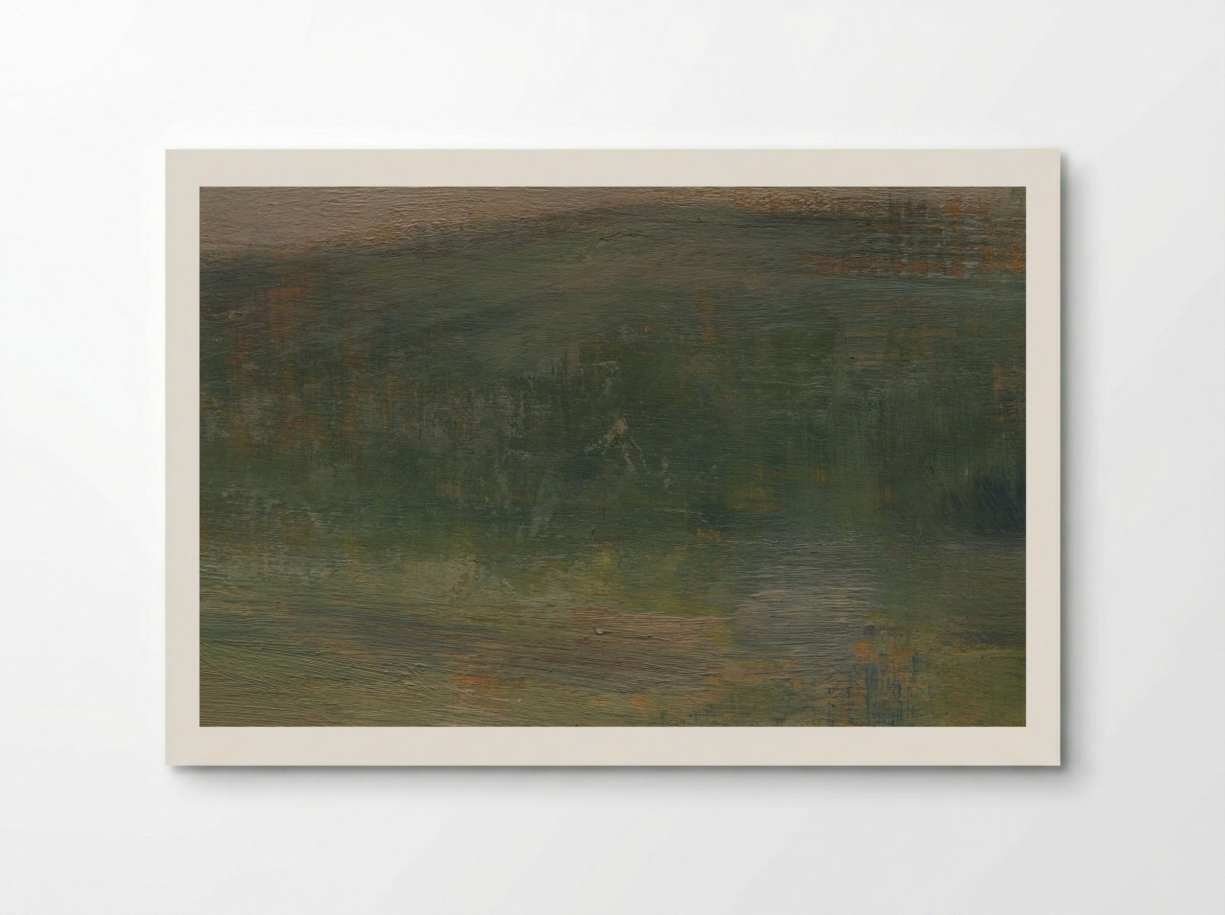 Landscape at Saint-Ouen - Georges Seurat - Poster