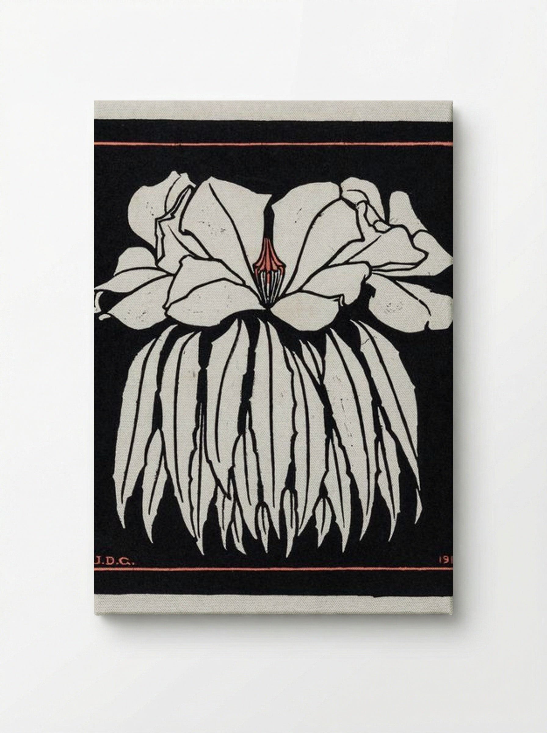 Godetia - Julie de Graag - Canvas