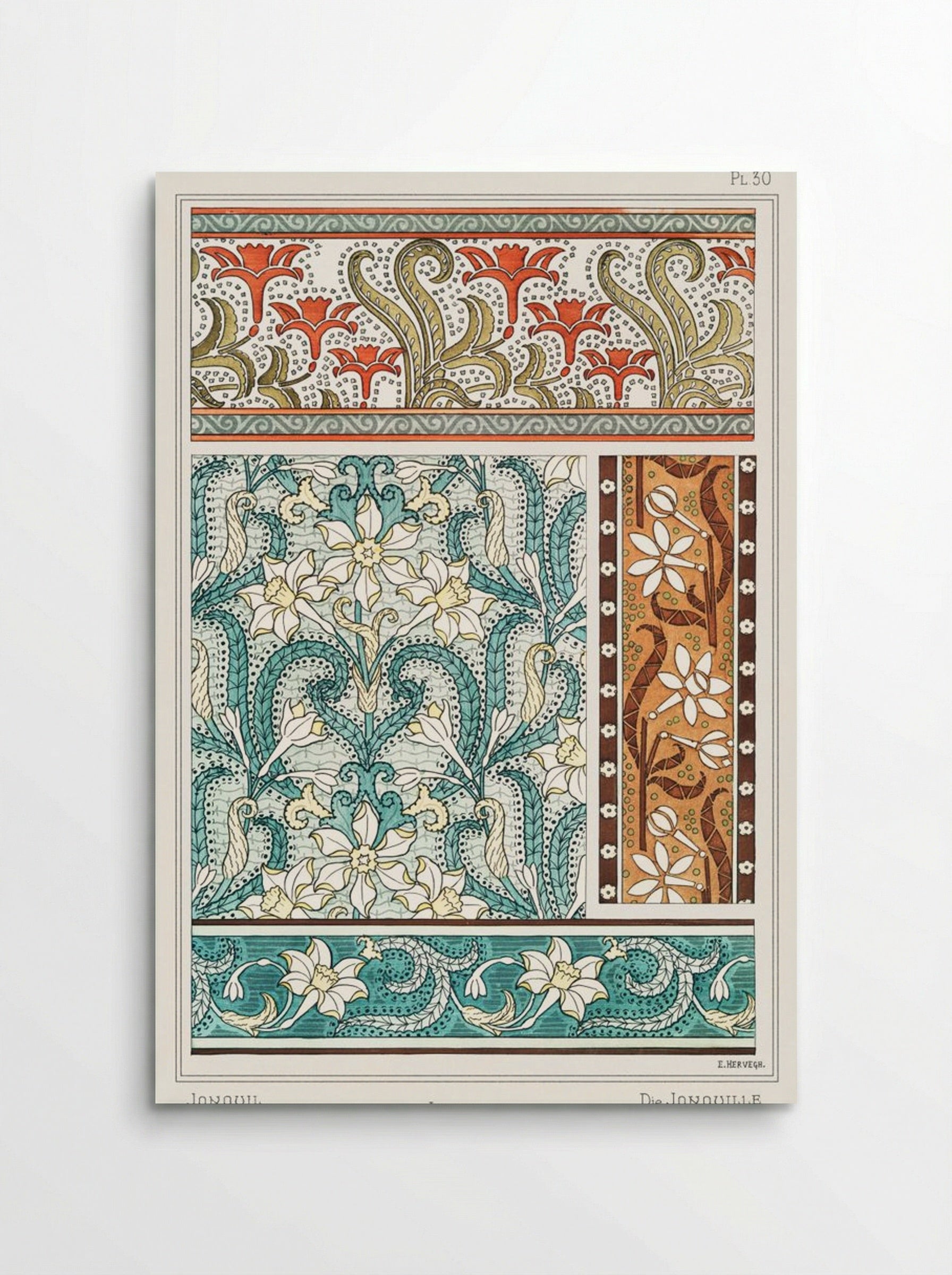 Jonquille or Jonquil - Maurice Pillard Verneuil - Poster