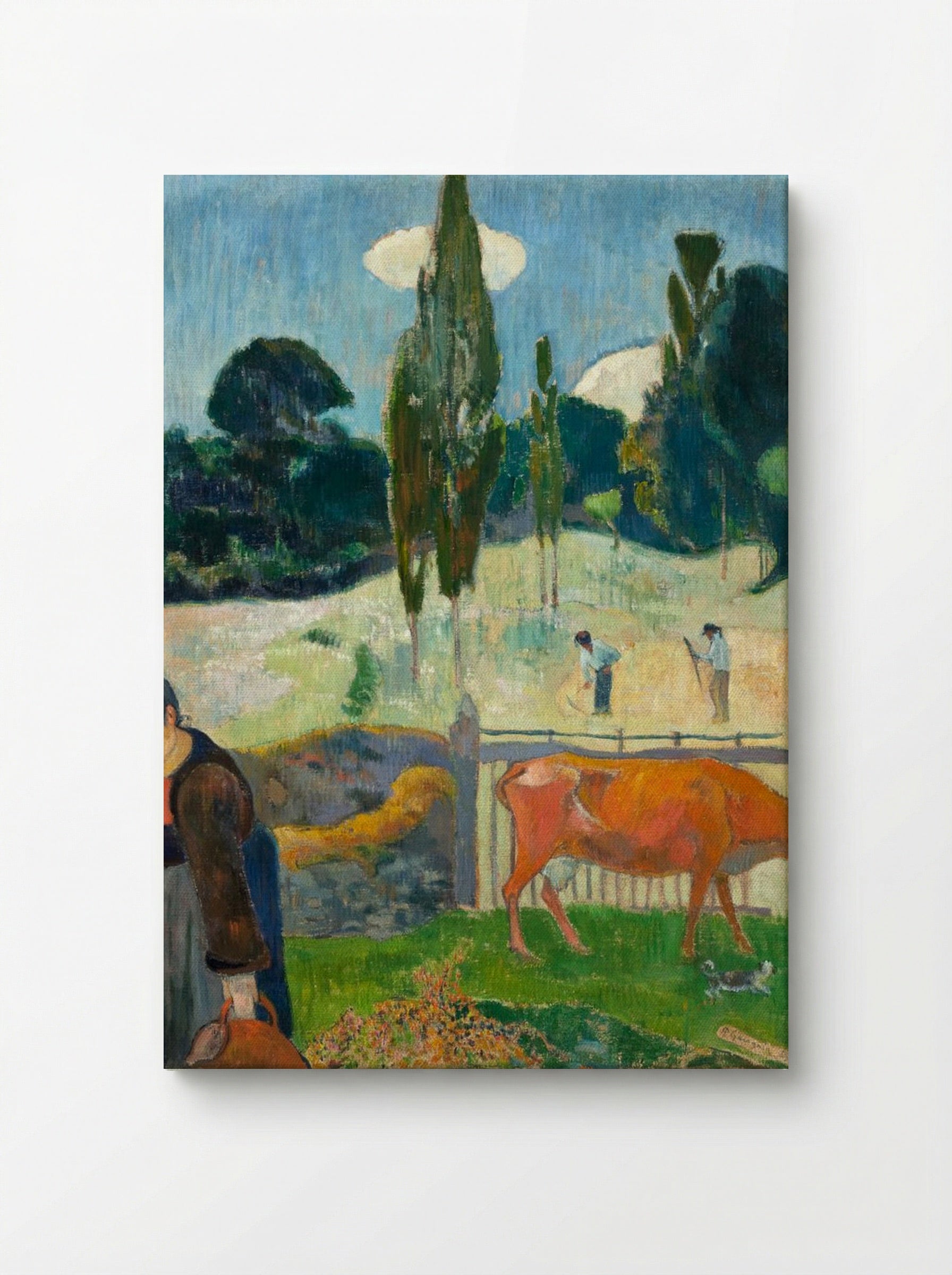 The Red Cow - Paul Gauguin - Canvas