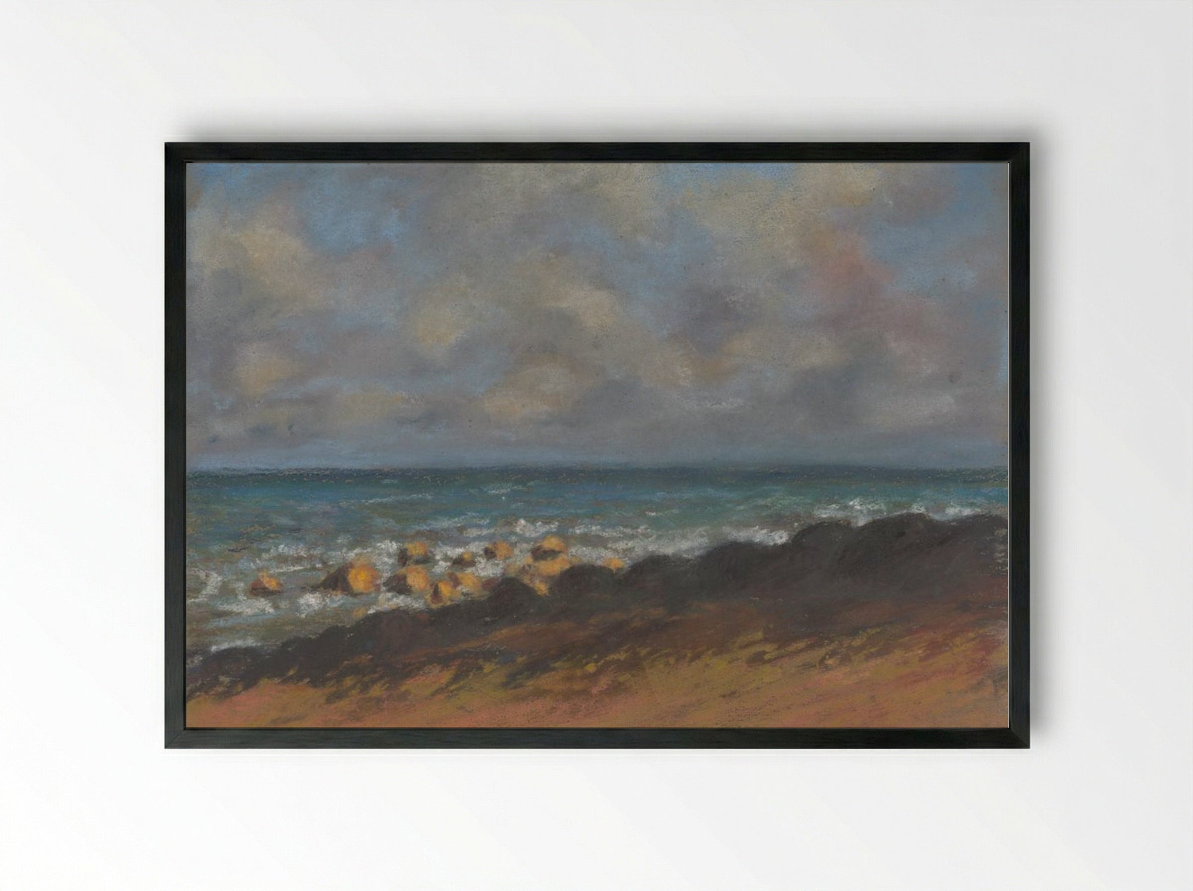 Baltic Region - Zolo Palugyay - Framed Print Black