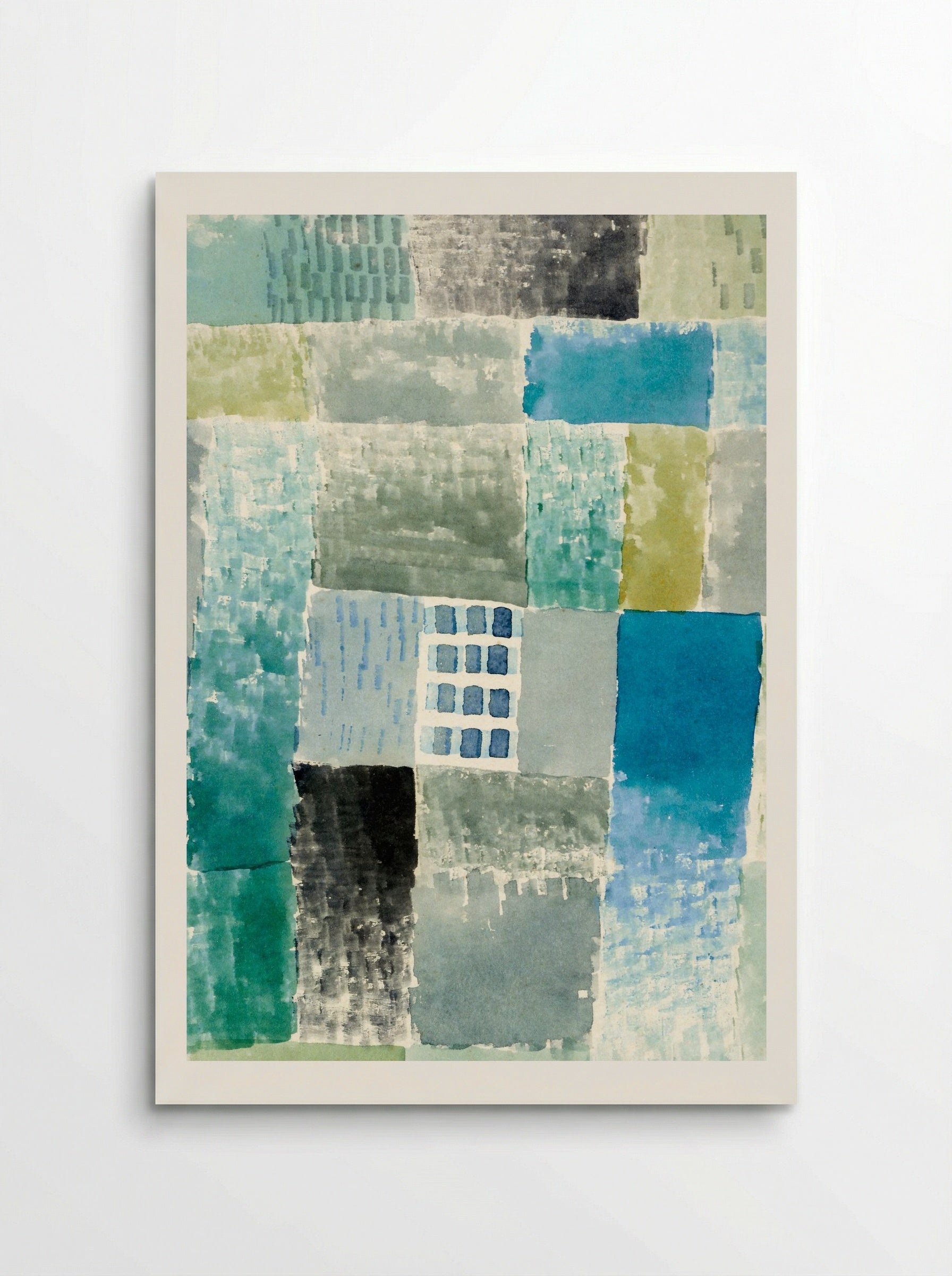 First House in a Settlement - Paul Klee - Poster