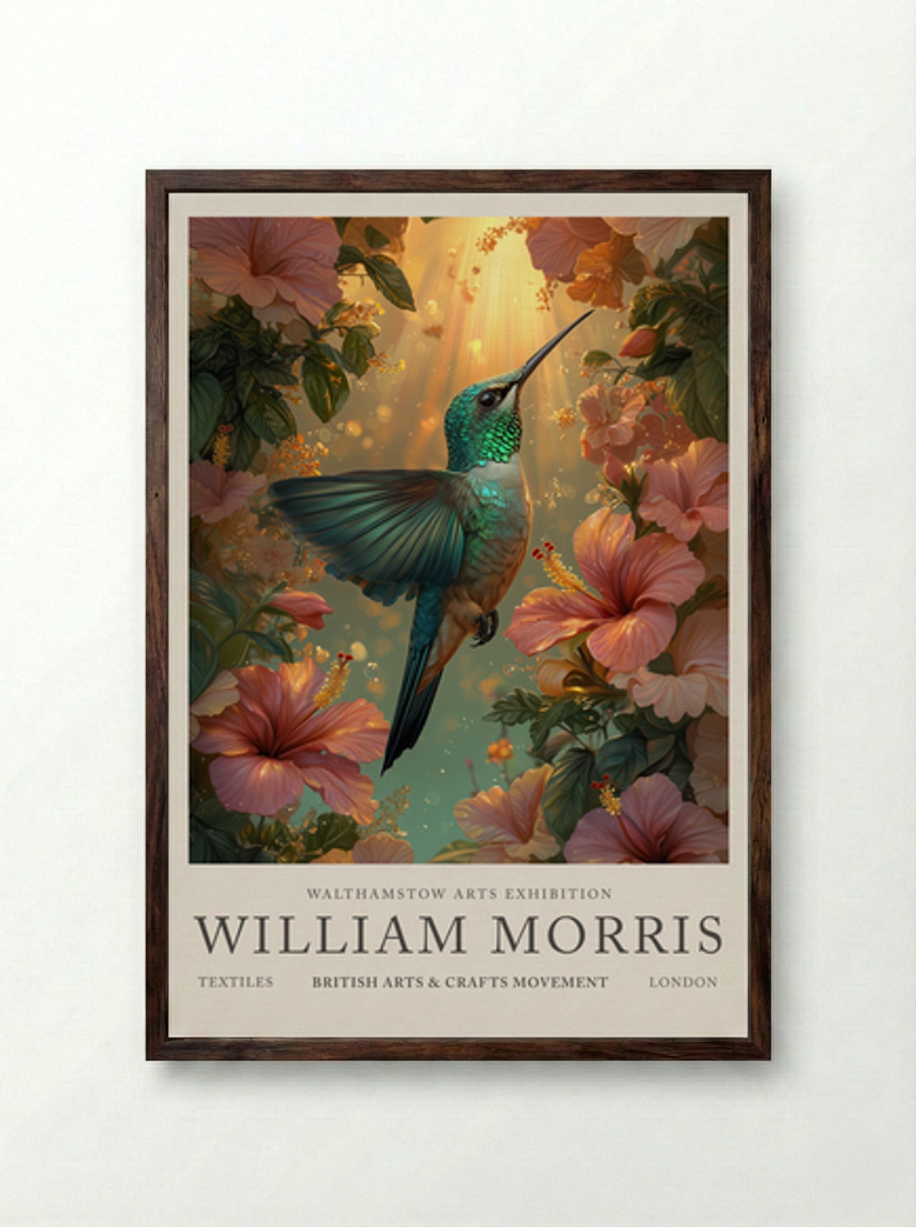 Hummingbird Halo - William Morris