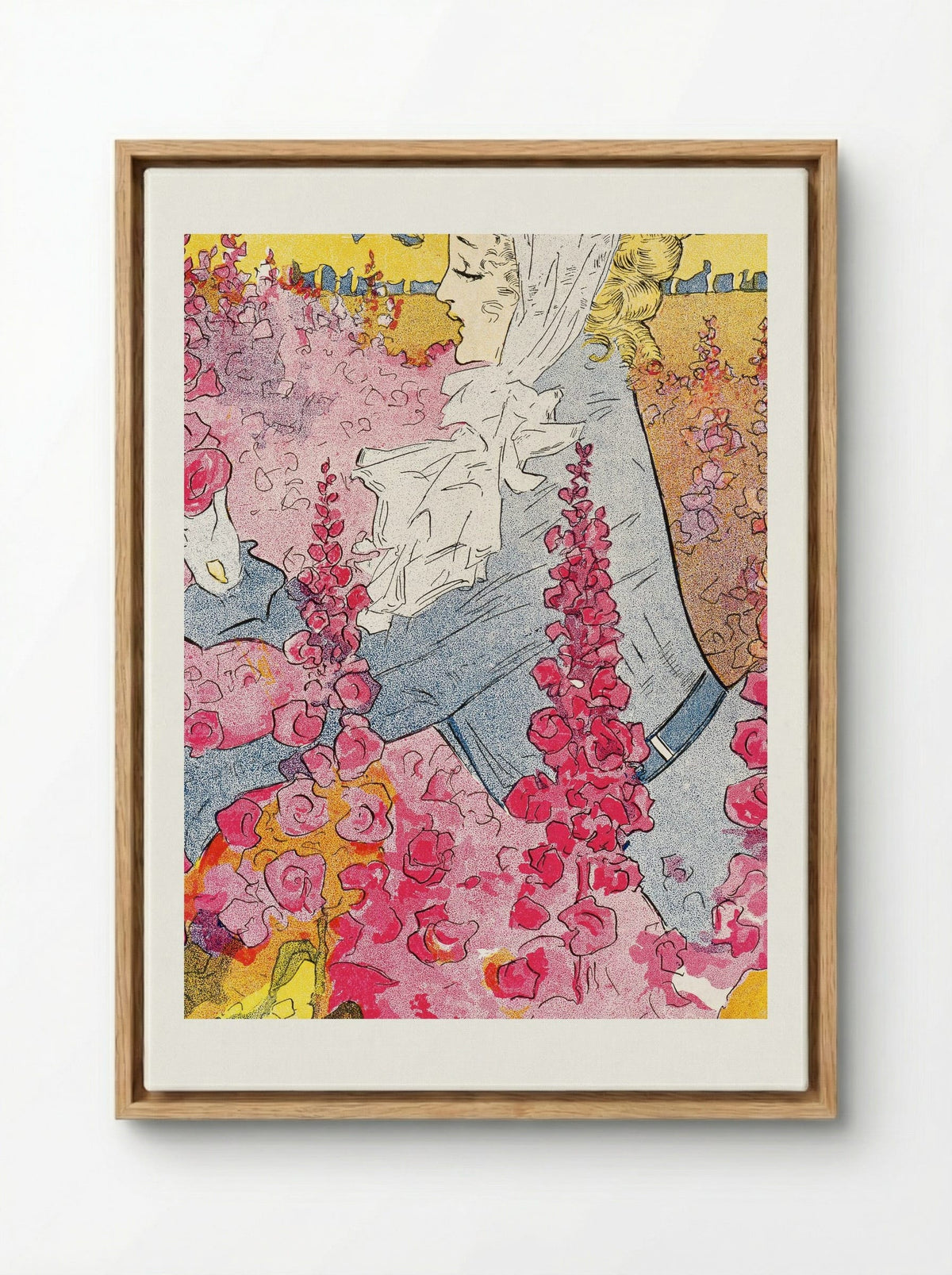 Summer - Penrhyn Stanlaws - Framed Canvas Wood