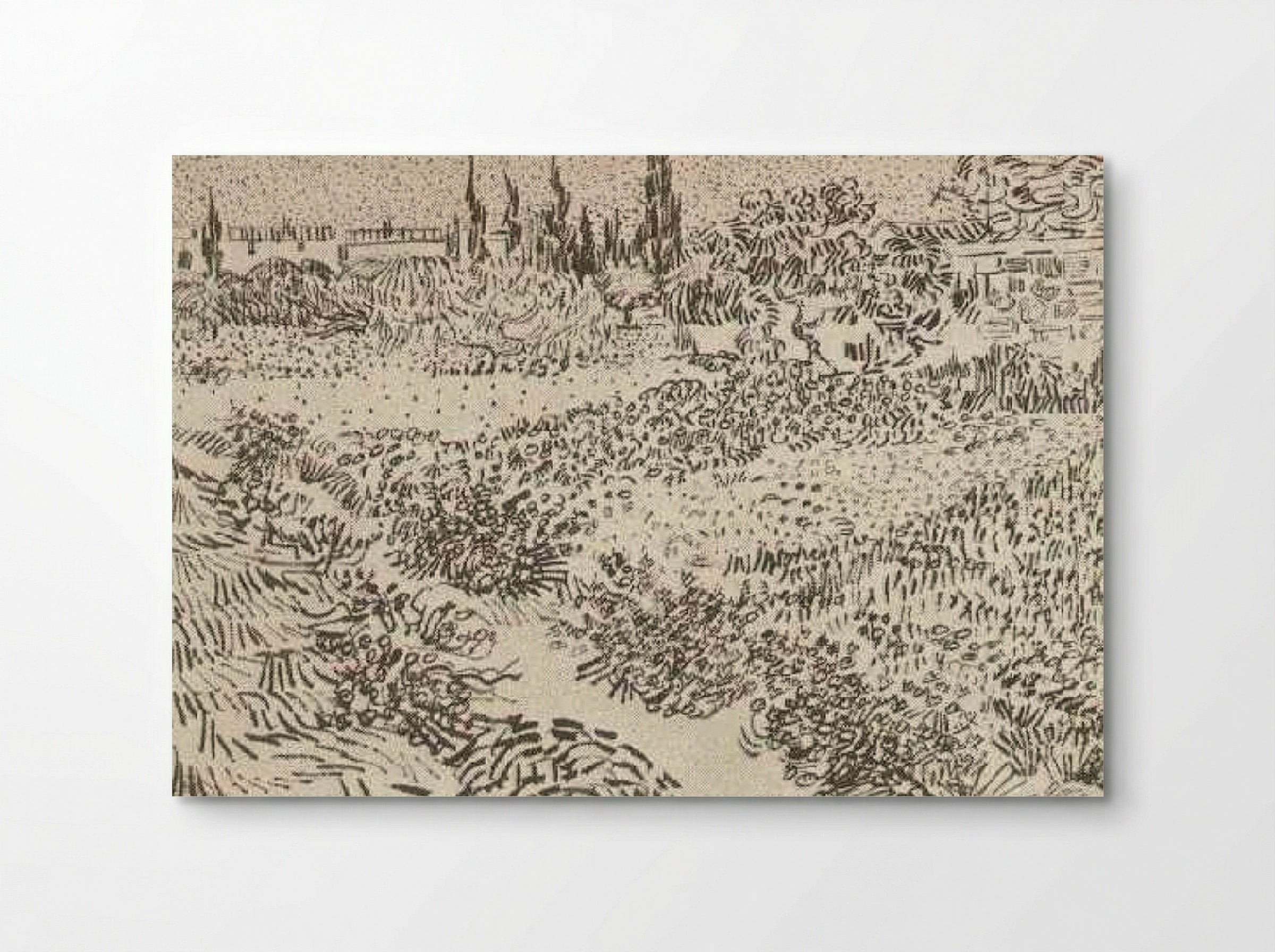 Garden with Flowers - Vincent van Gogh - Poster