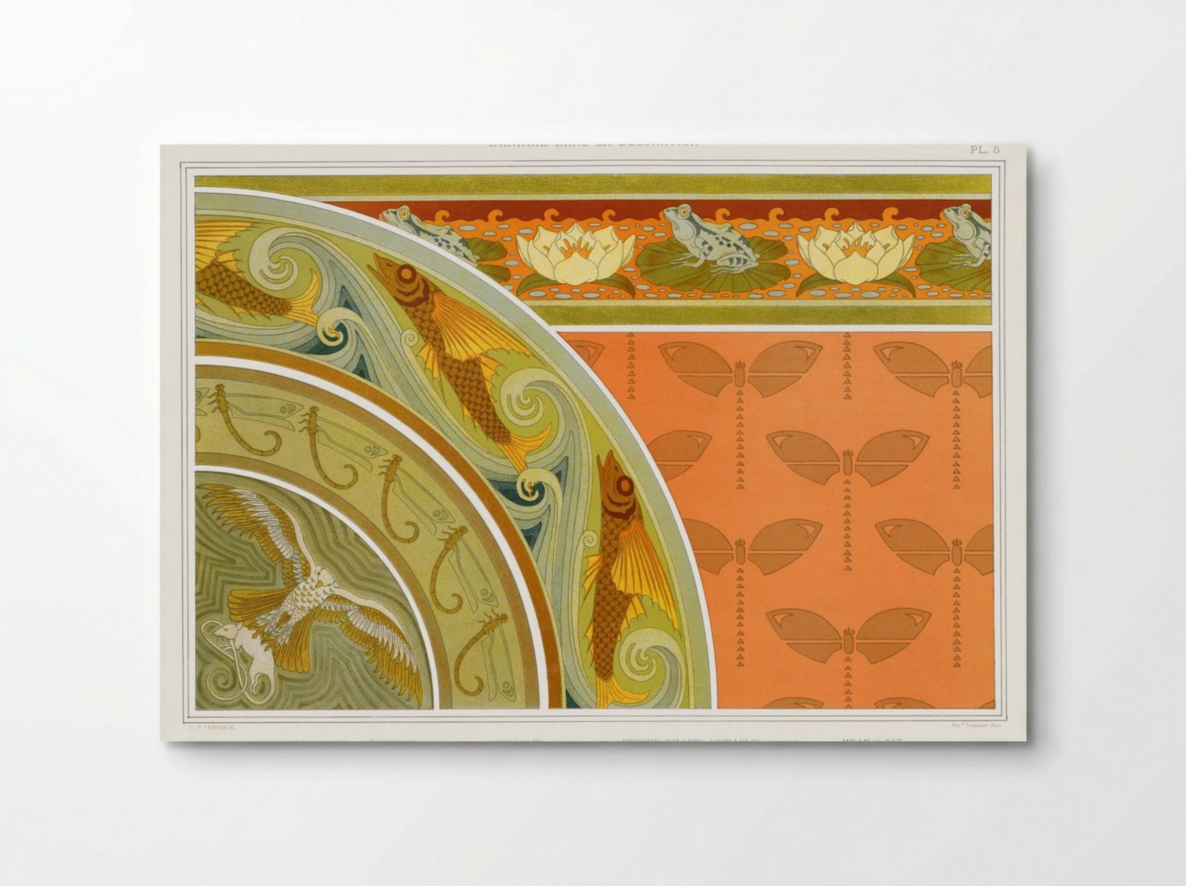 L'Animal dans la Décoration, Plate 5 - Maurice Pillard Verneuil - Poster