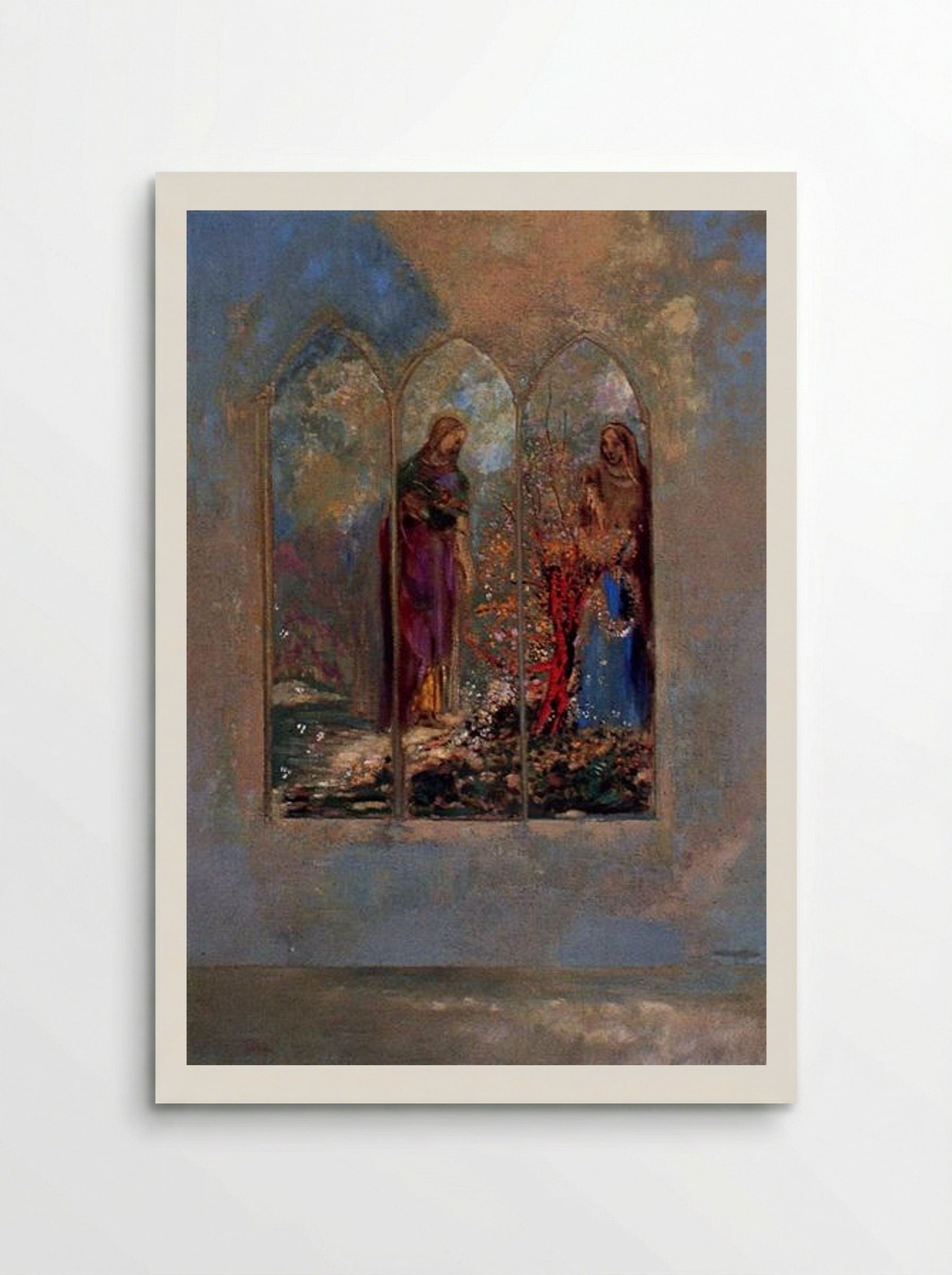 The Window - Odilon Redon - Poster