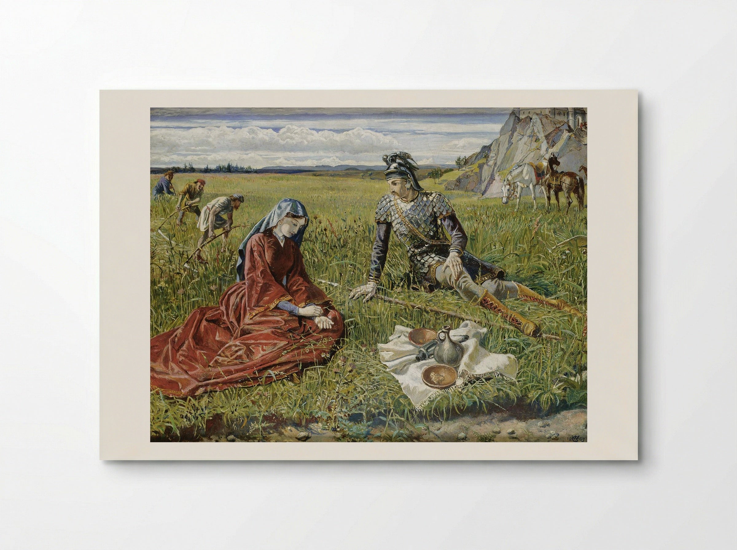 Ruth and Boaz - Julius Schnorr von Carolsfeld - Poster