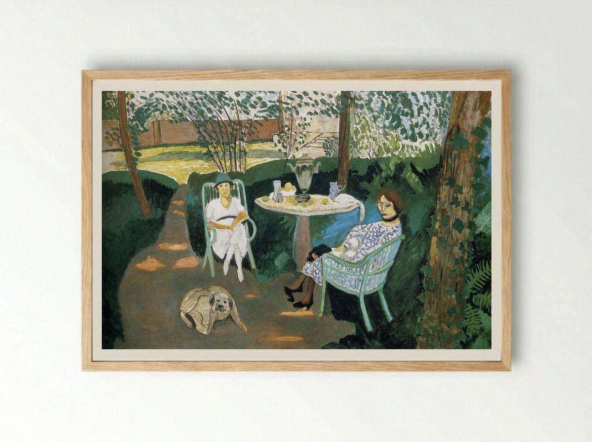 Tea - Henri Matisse - Framed Print Wood