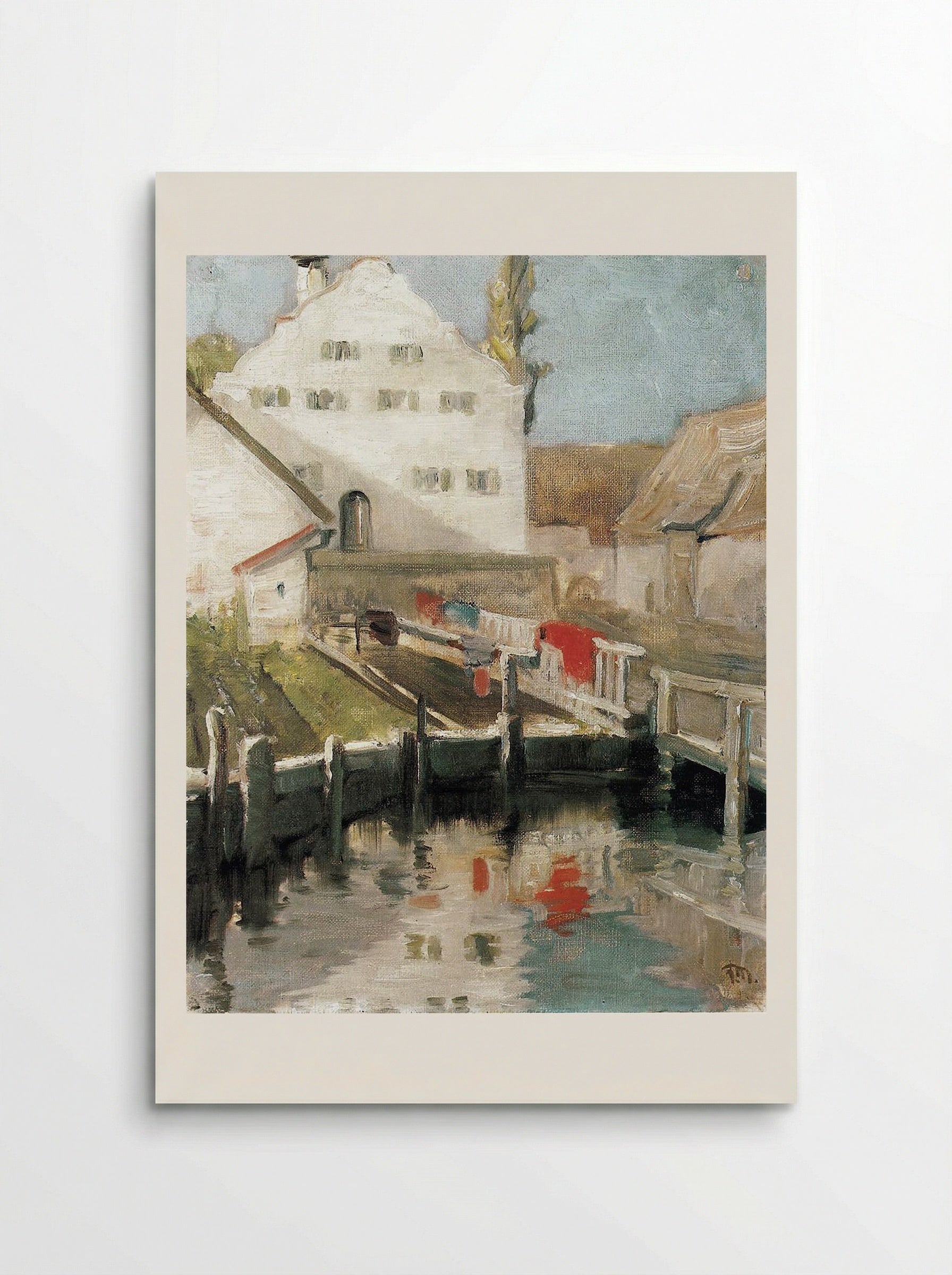 Indersdorf - Carl Moll - Poster
