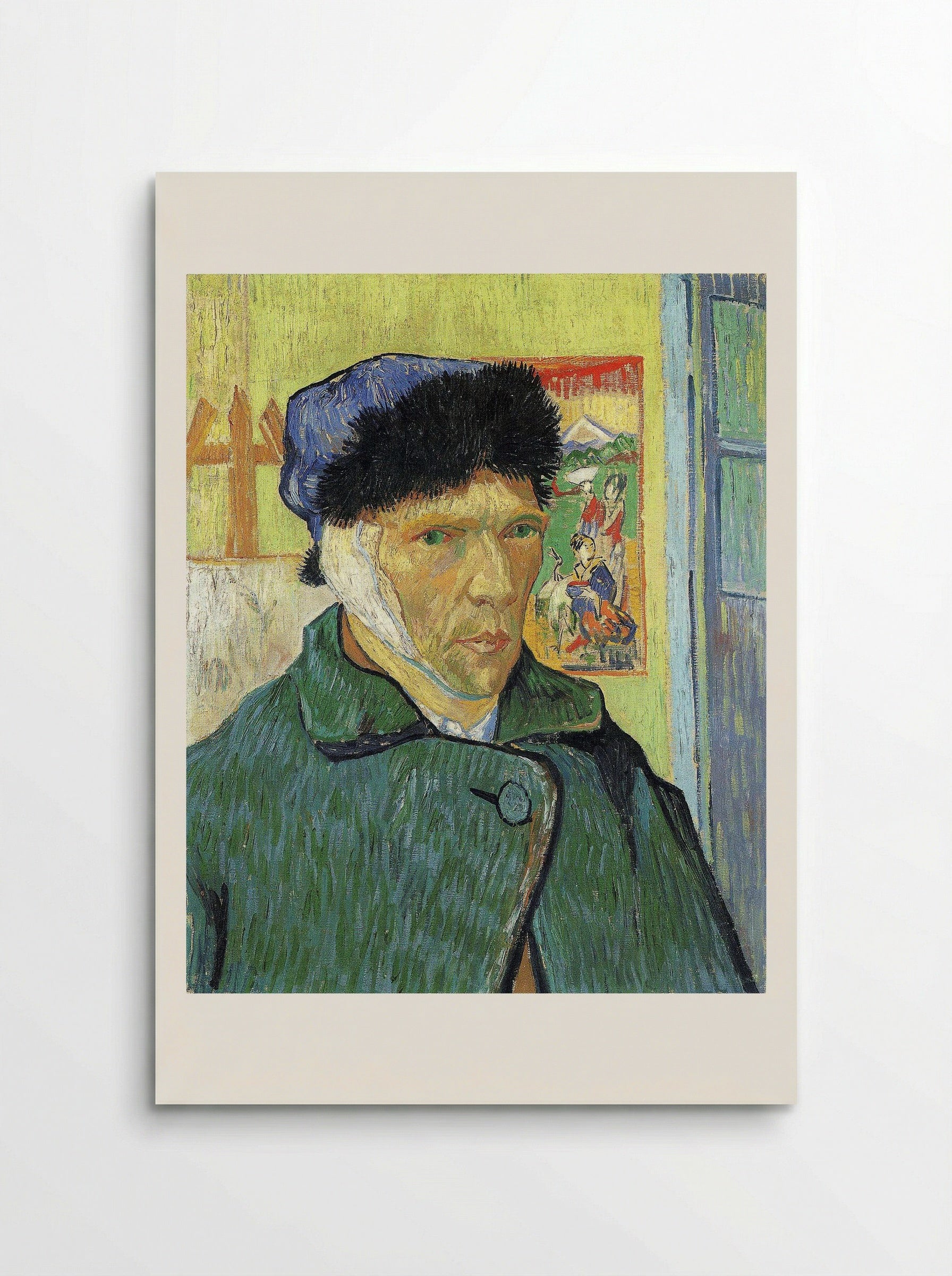 Self-Portrait with Bandaged Ear - Vincent van Gogh - Poster