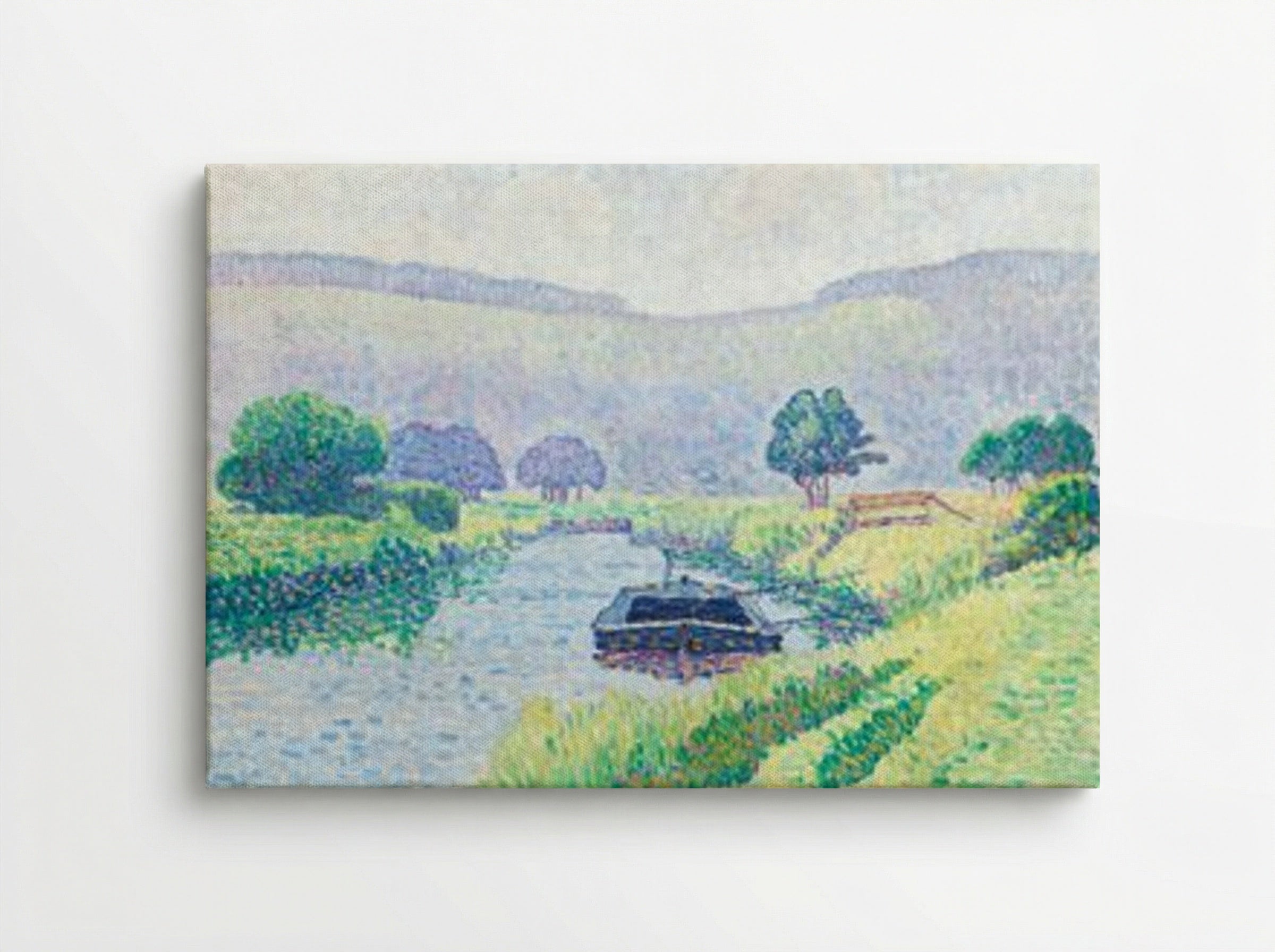 Amberleyn, Jokilaakso (Arunjoki) - Alfred William Finch - Canvas