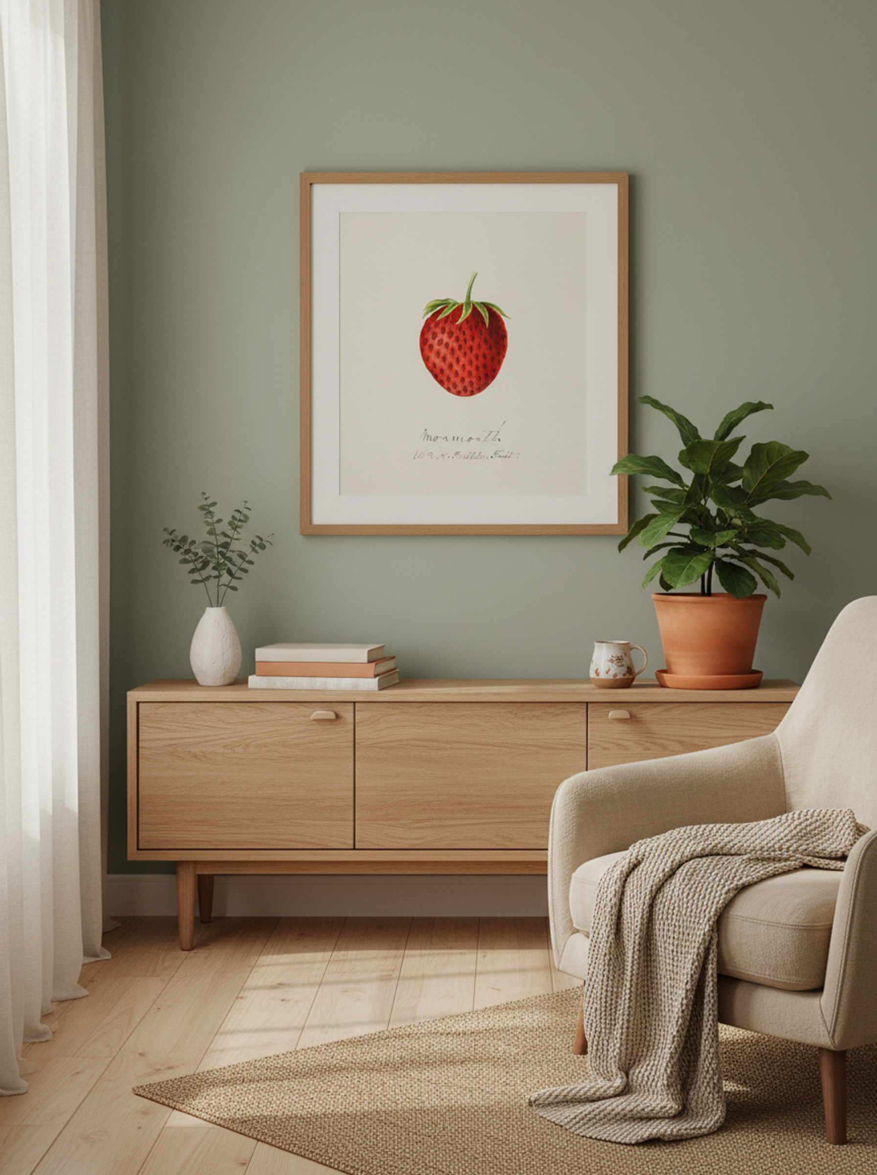 Strawberry (1891) - William Henry Prestele - Lifestyle