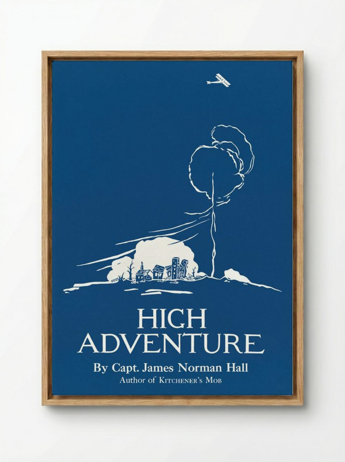 High Adventure - Edward Penfield - Framed Canvas Wood