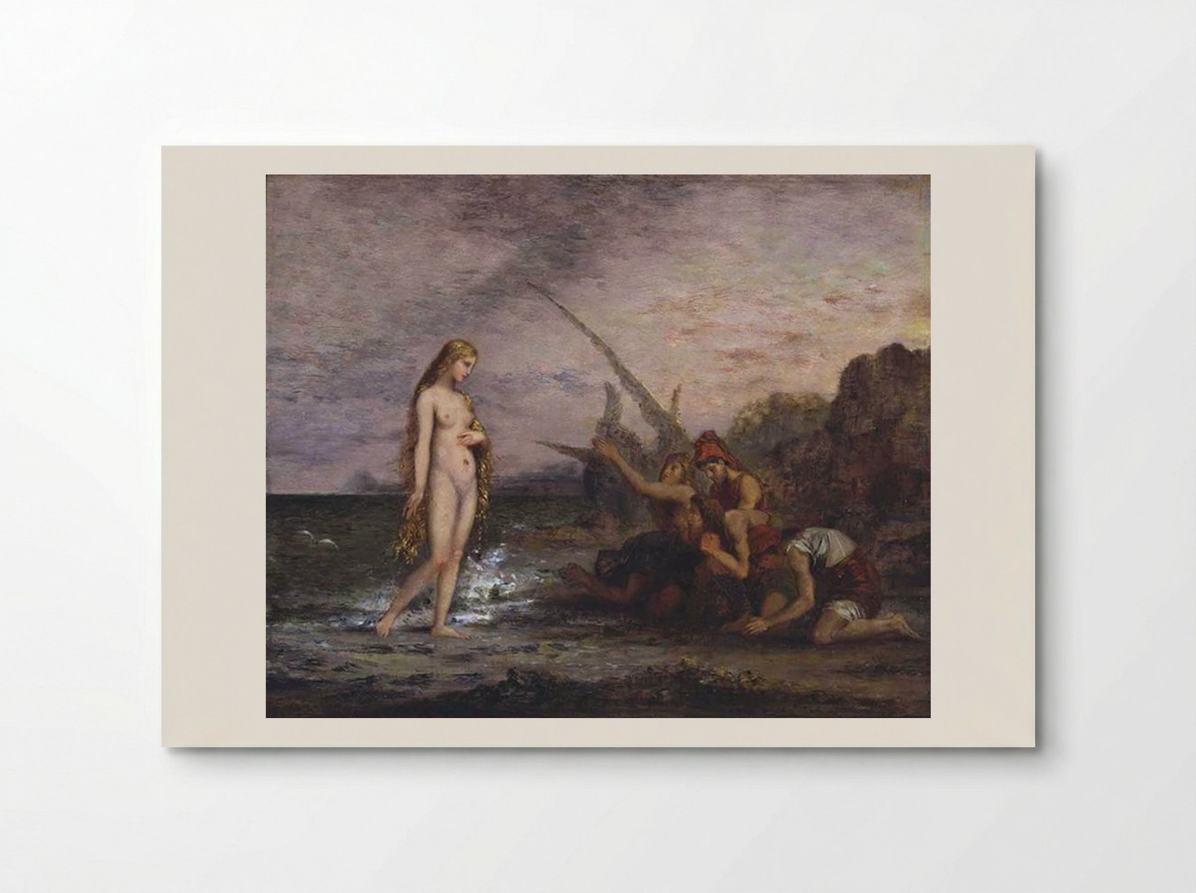 The Birth of Venus - Gustave Moreau - Poster