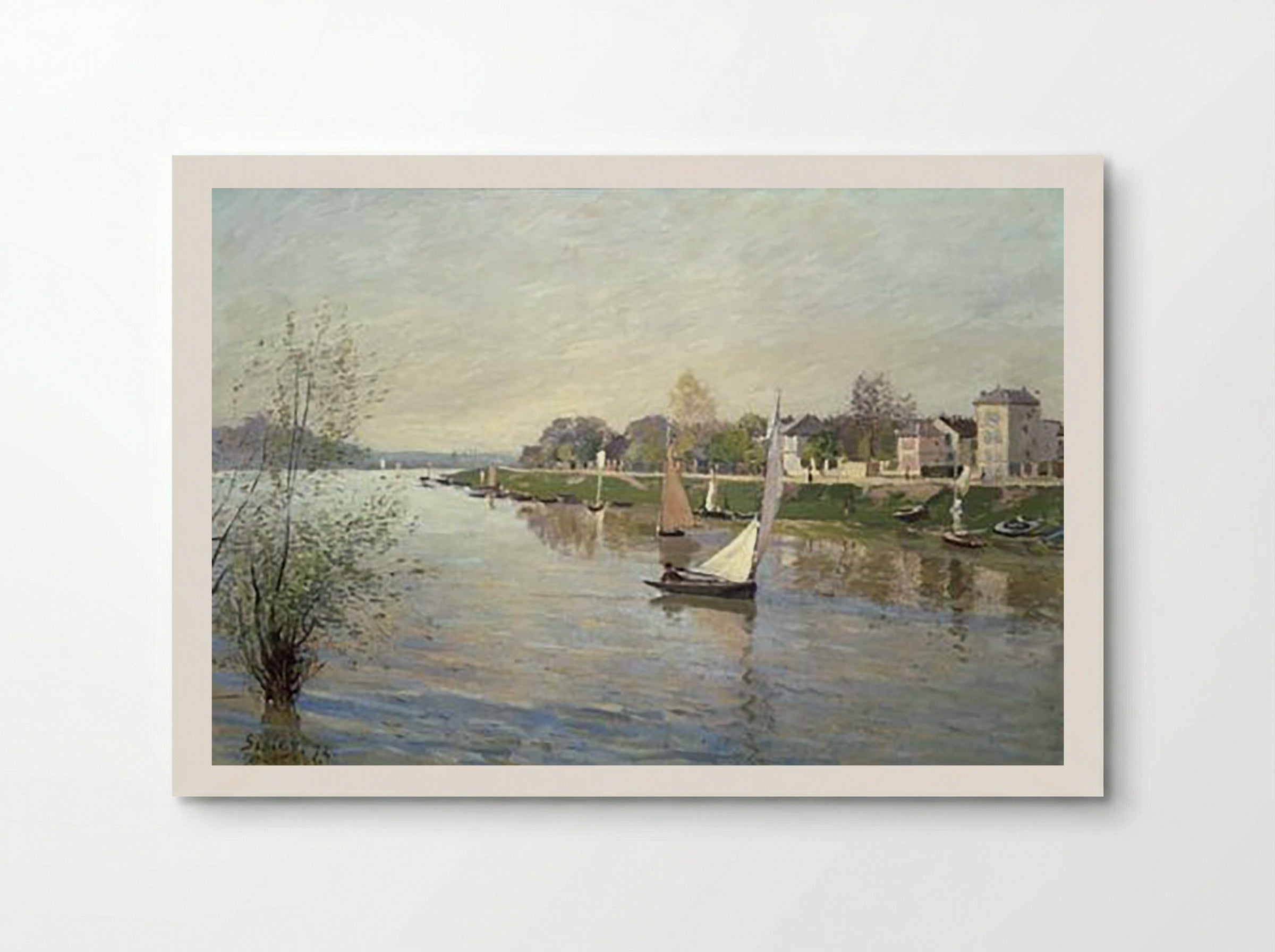 The Seine at Argenteuil - Alfred Sisley - Poster