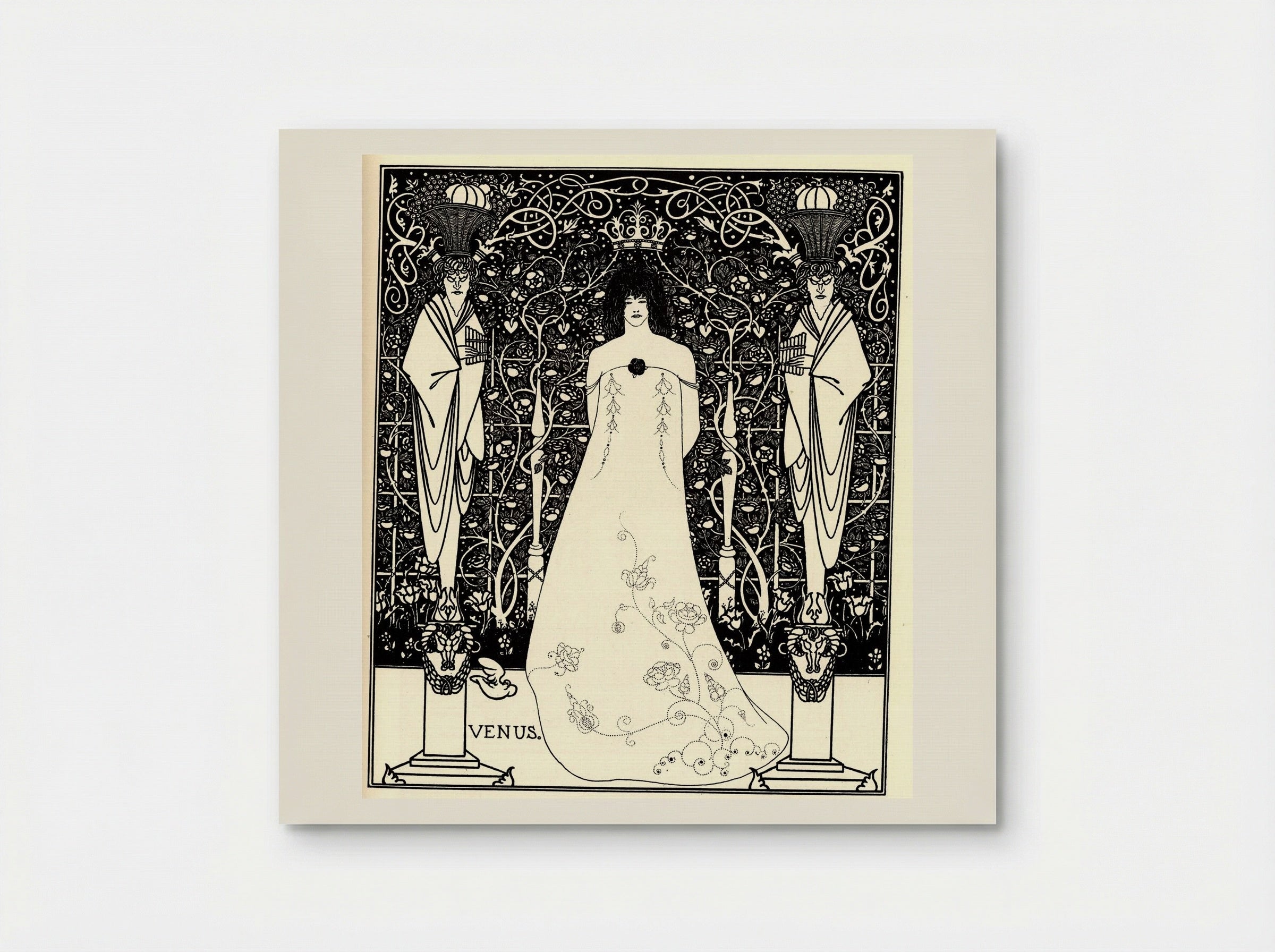 Frontispiece for 'Venus and Tannhäuser' - Aubrey Beardsley - Poster