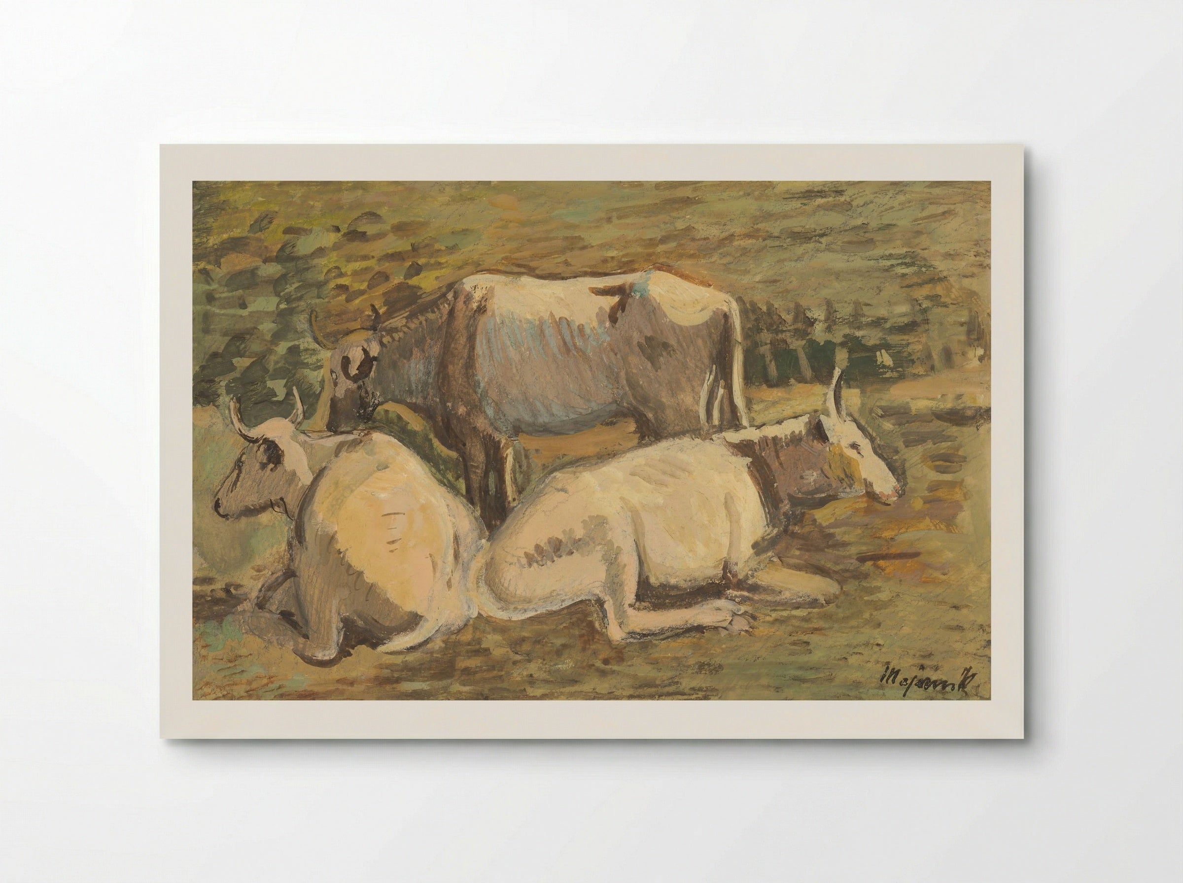 Cows - Cyprián Majerník - Poster