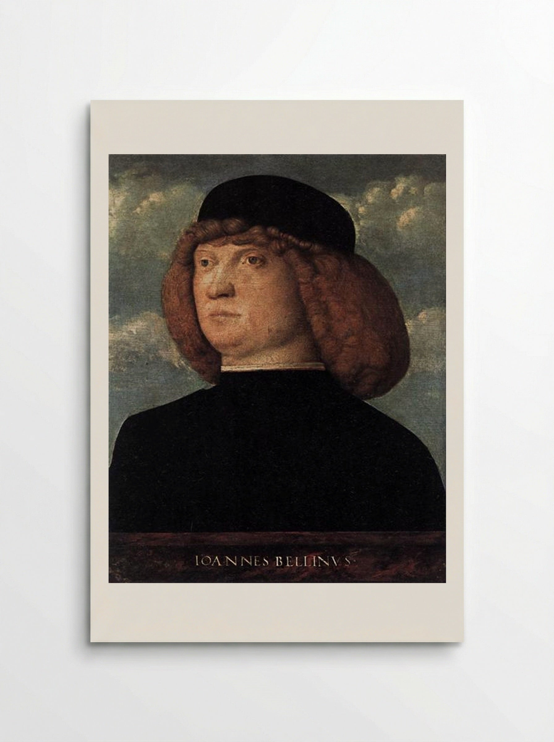 Portrait of a Young Man - Giovanni Bellini - Poster