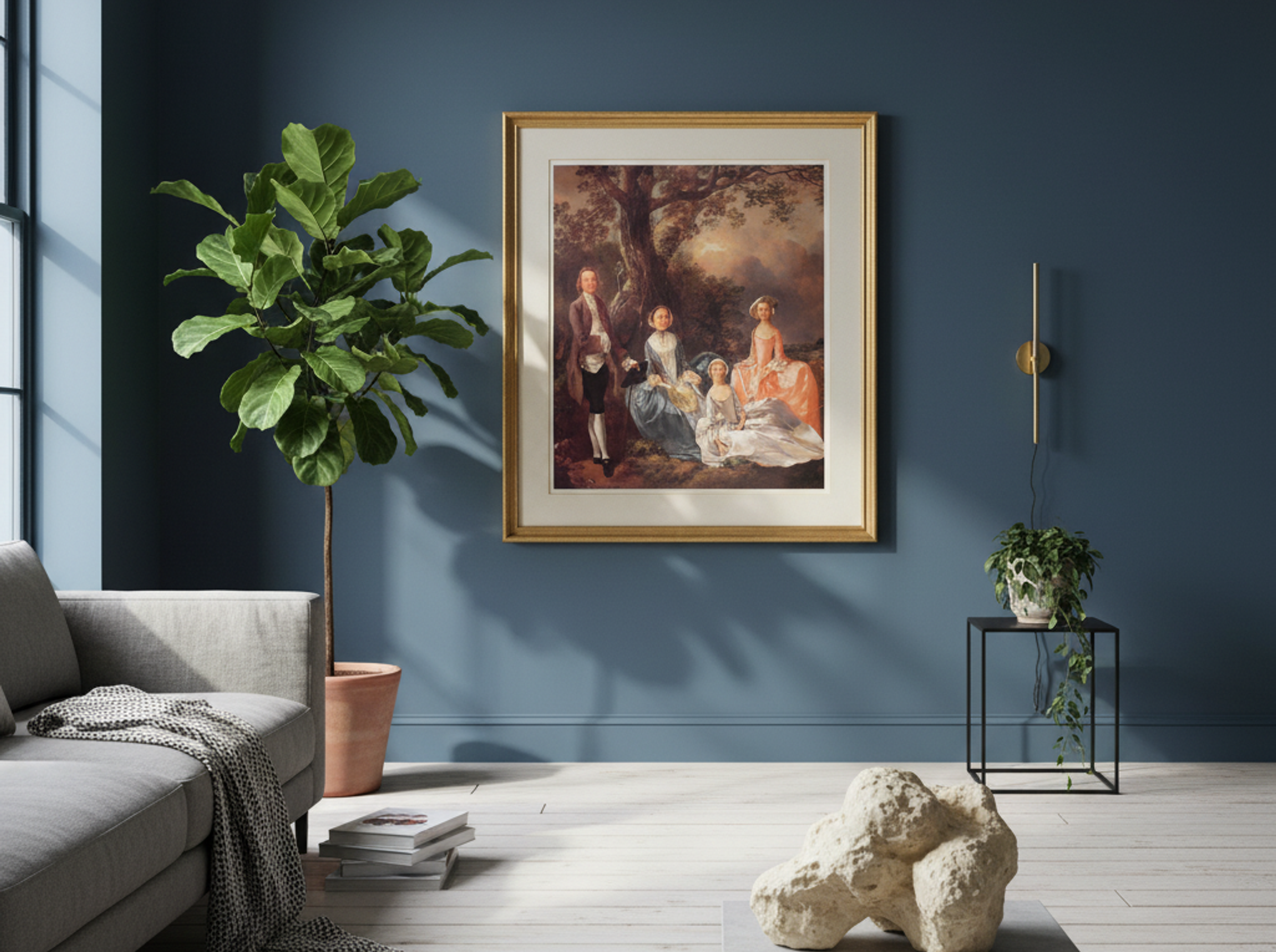 Mr. and Mrs. John Gravenor and their Daughters, Elizabeth and Ann - Thomas Gainsborough - Lifestyle