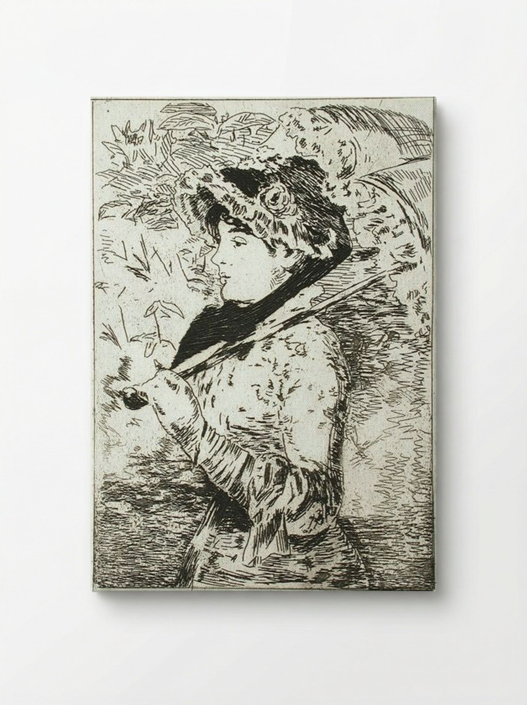 Jeanne (Spring) (Jeanne II) - Édouard Manet - Canvas