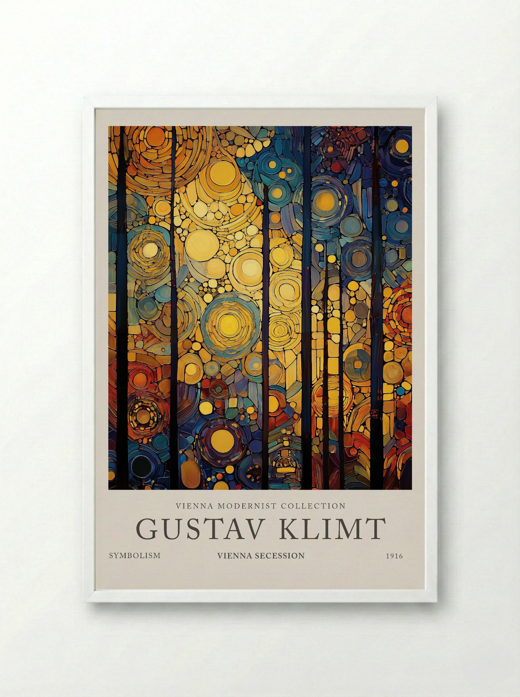 Twilight Forest Bloom - Gustav Klimt